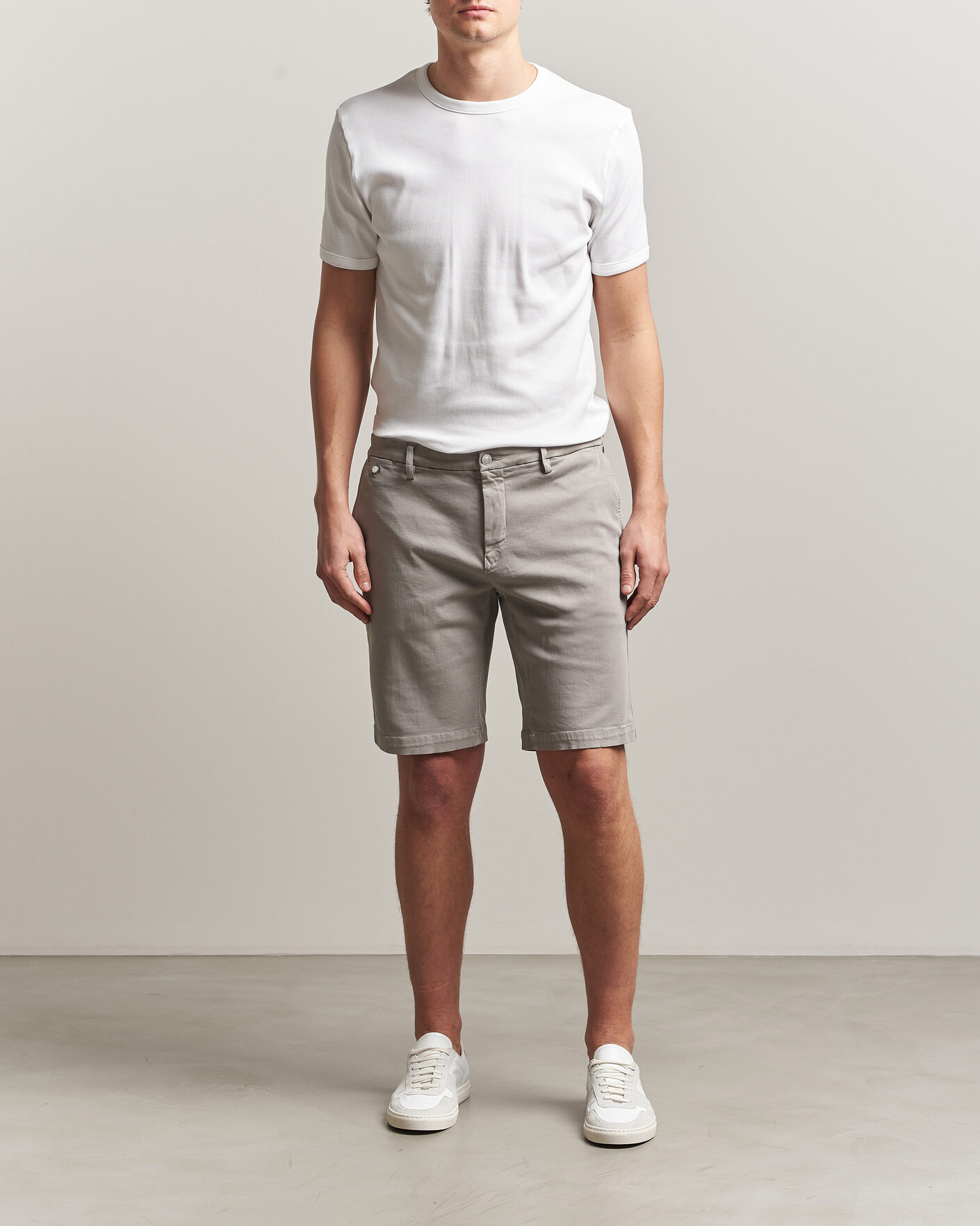 Uomini | Pantaloncini | Replay | Benni Hyperflex Shorts Light Grey