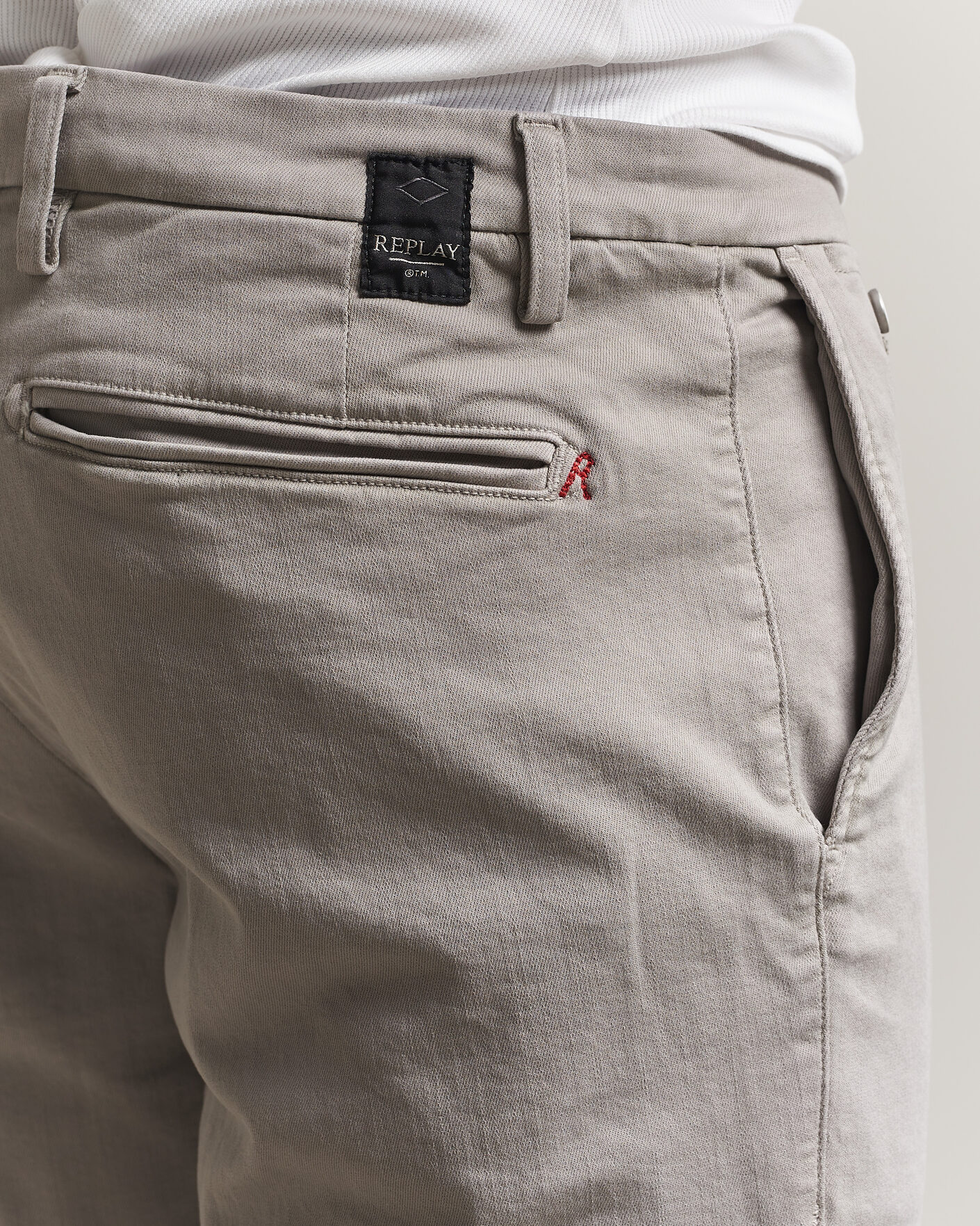 Uomini | Pantaloncini | Replay | Benni Hyperflex Shorts Light Grey