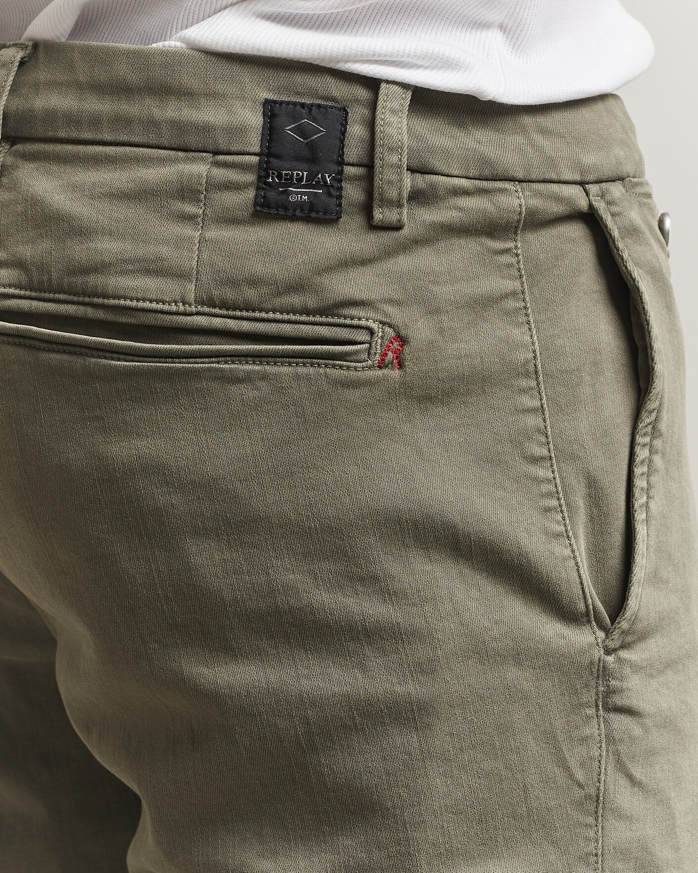 Uomini | Pantaloncini | Replay | Benni Hyperflex Shorts Military Green