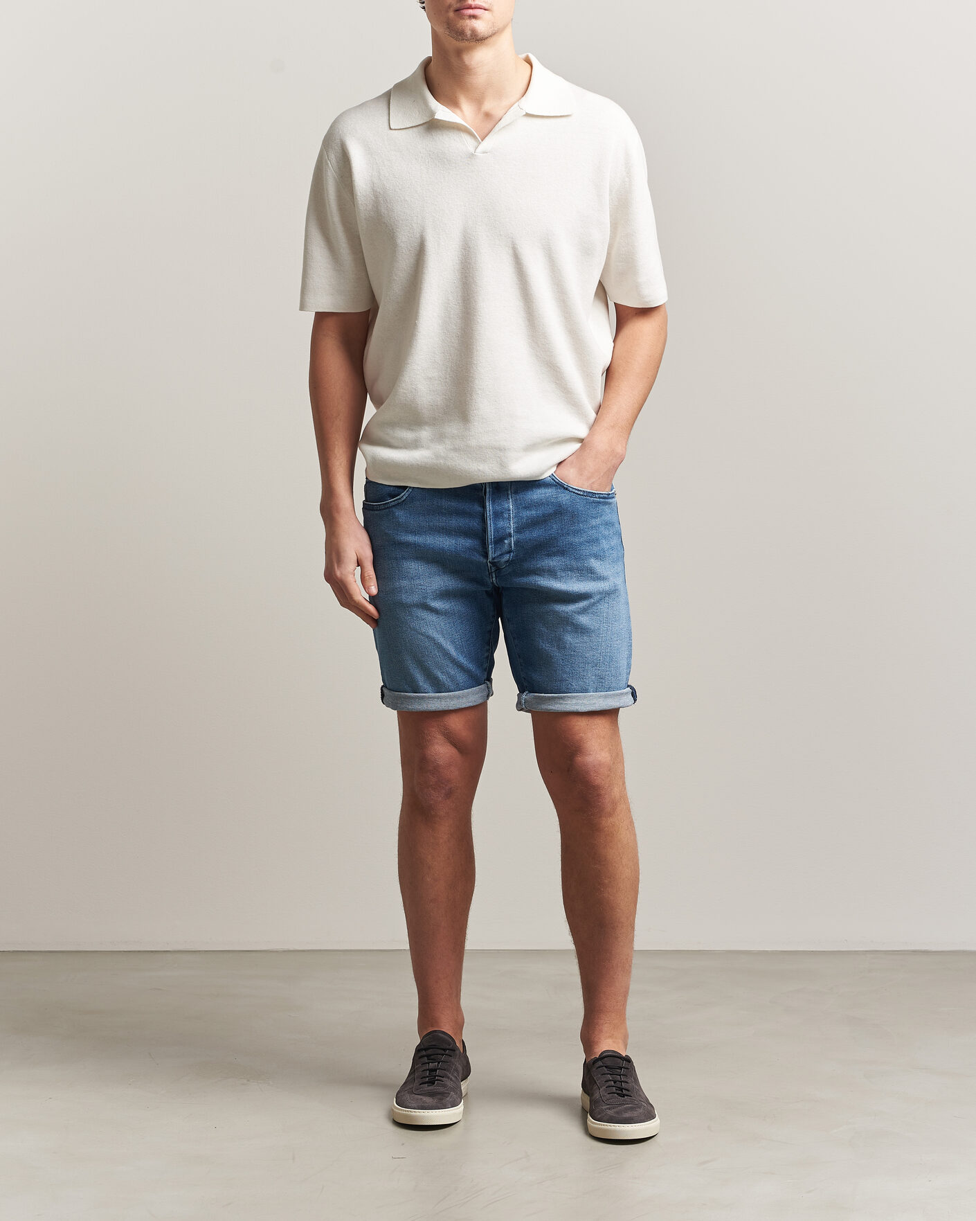 Uomini | Pantaloncini | Replay | RBJ981 Stretch Denim Shorts Light Blue