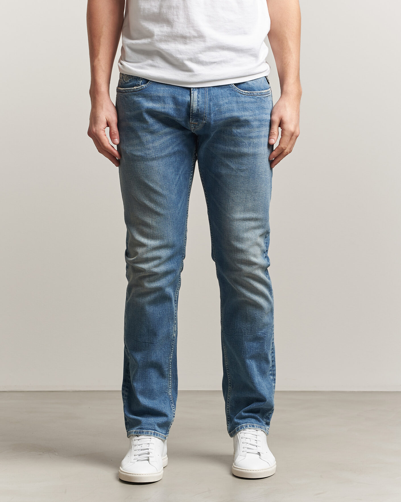 Uomini | Jeans | Replay | Rocco Comfort Fit Stretch Eco Plus Jeans Medium Blue