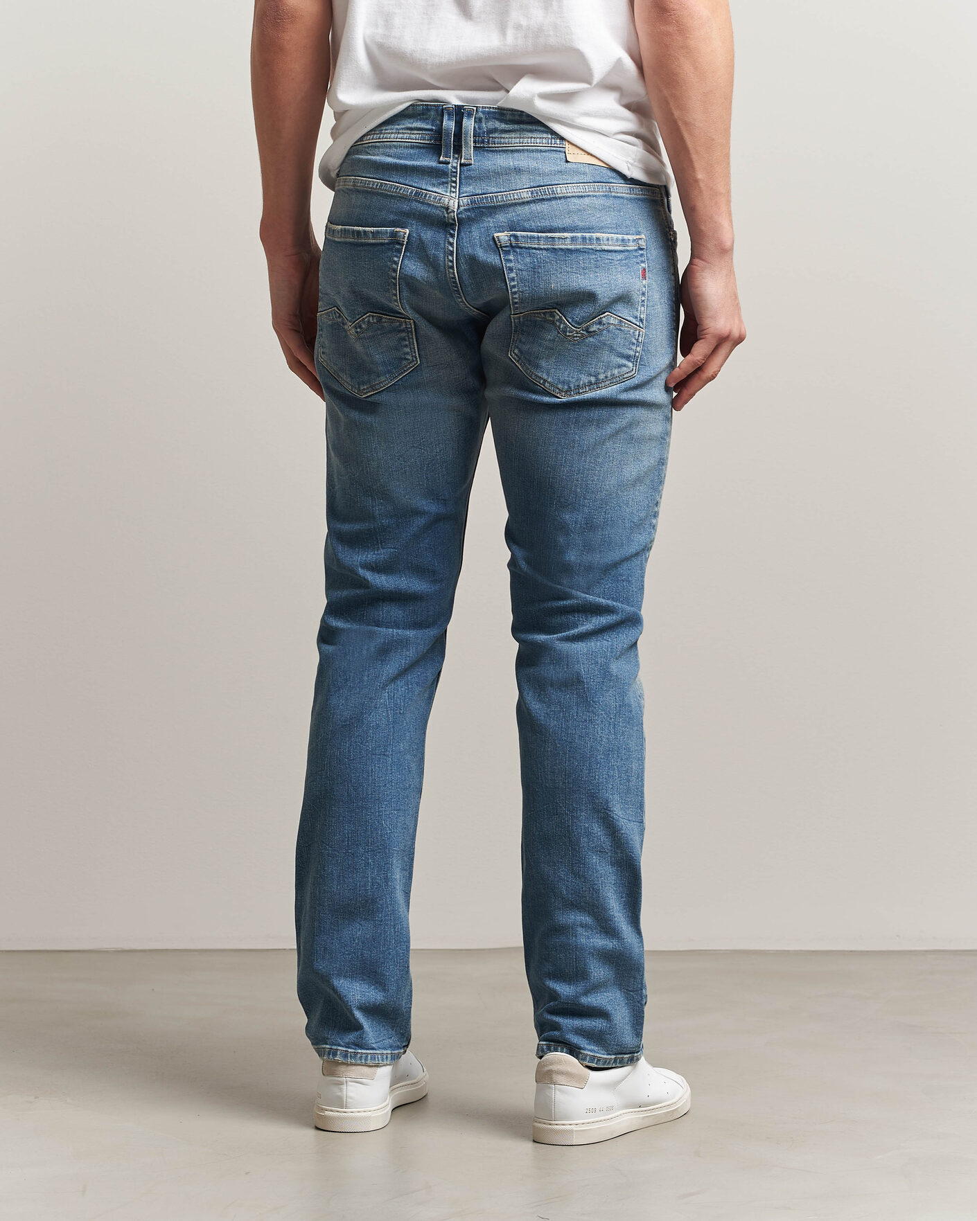 Uomini | Jeans | Replay | Rocco Comfort Fit Stretch Eco Plus Jeans Medium Blue