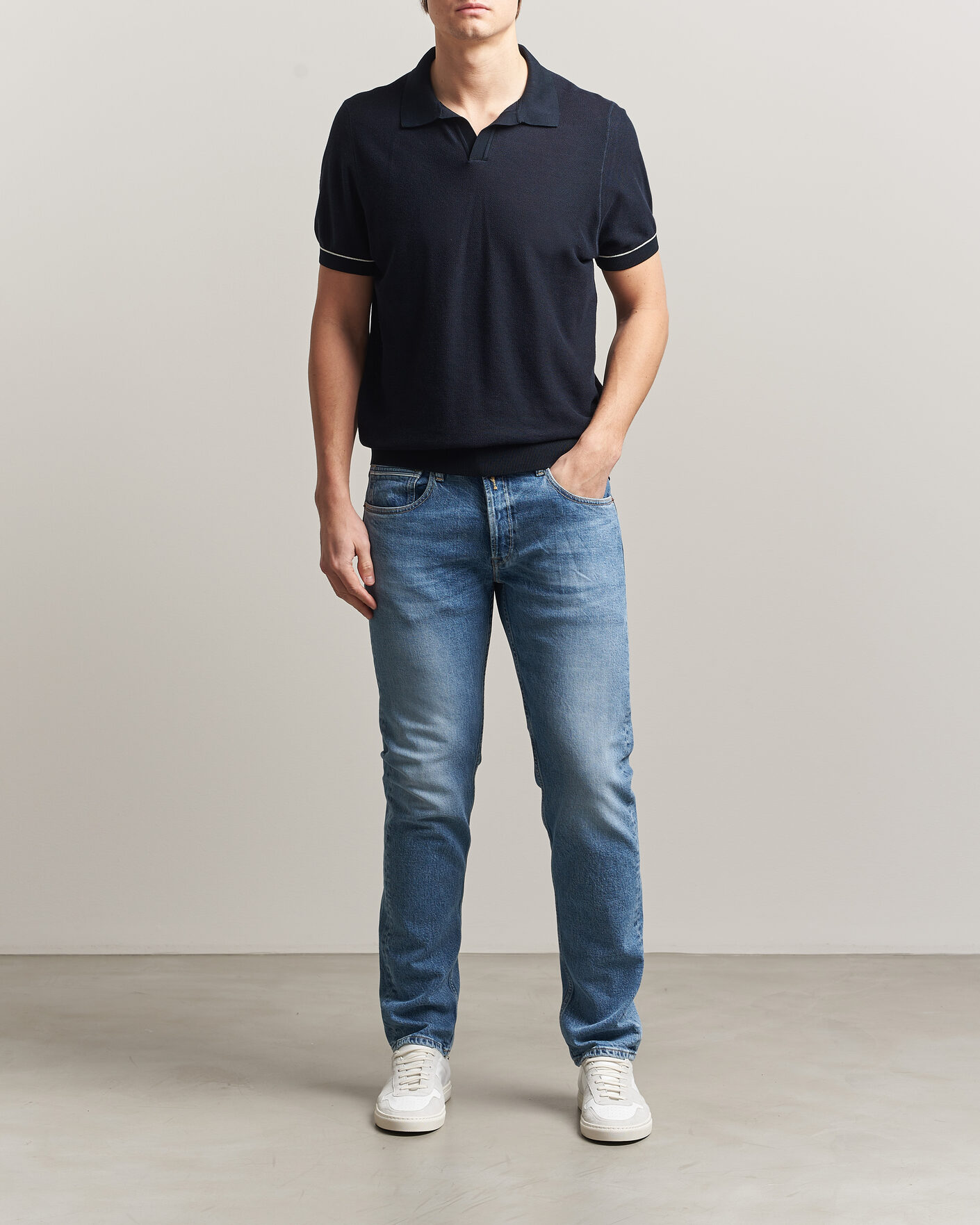 Uomini | Jeans | Replay | Grover Heritage Original Stretch Jeans Light Blue