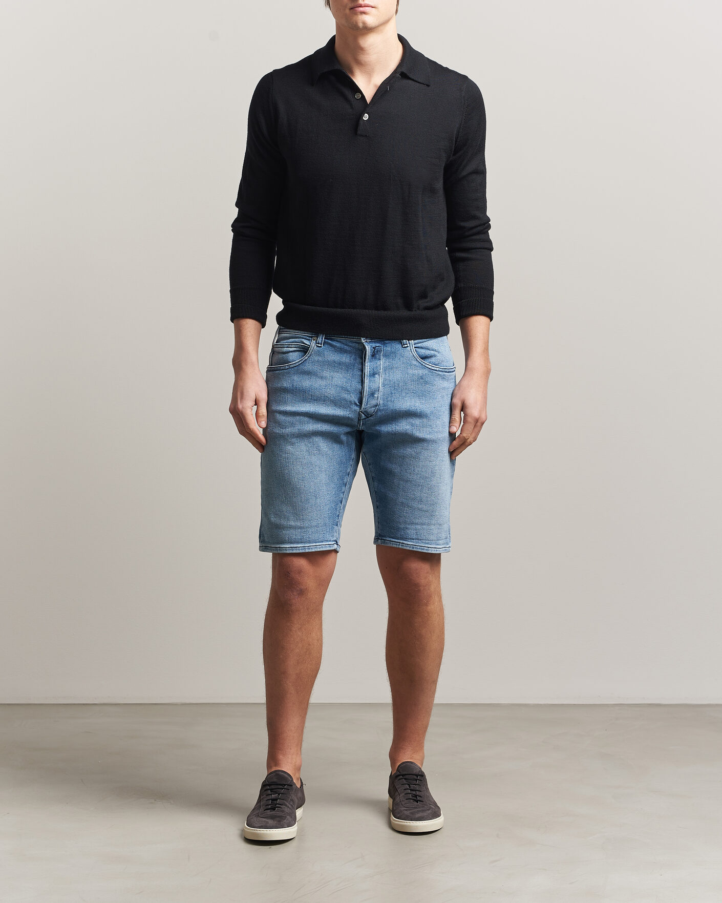 Uomini | Pantaloncini | Replay | RBJ981 Stretch Denim Shorts Light Blue