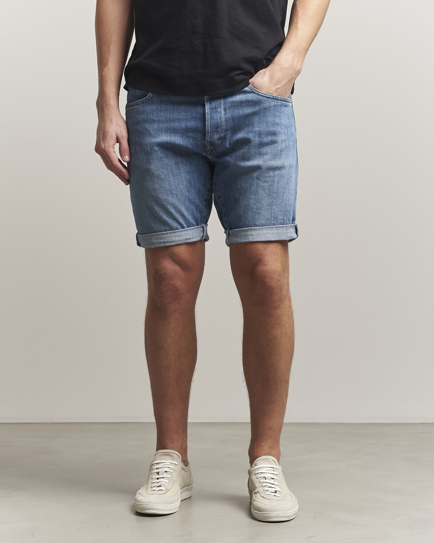 Uomini | Pantaloncini | Replay | RBJ981 Stretch Denim Shorts Light Blue