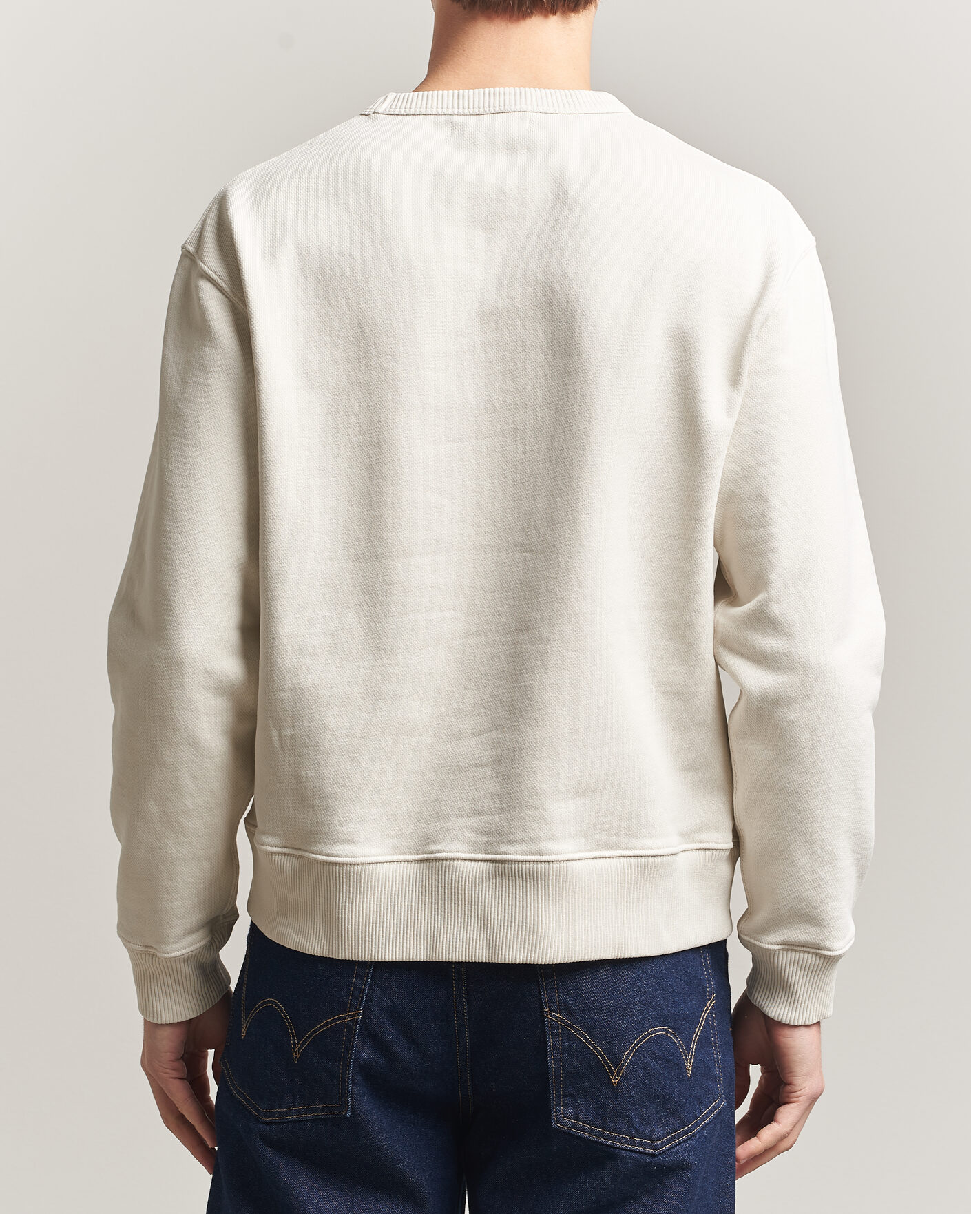 Uomini | Maglieria | Merz b. Schwanen | Classic Fit Authentic Fleece Sweatshirt Nature