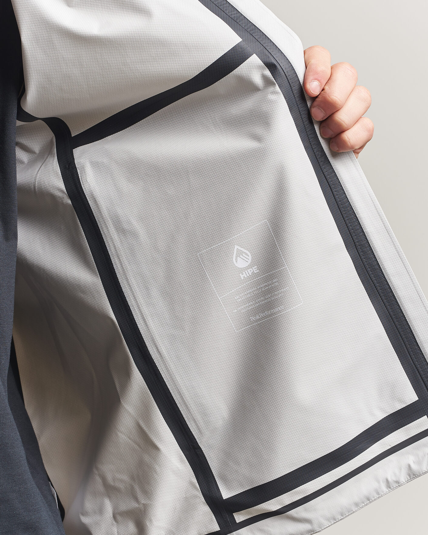 Uomini | Giacche | Peak Performance | Treeline Hipe Hooded Shell Jacket Summit Smoke