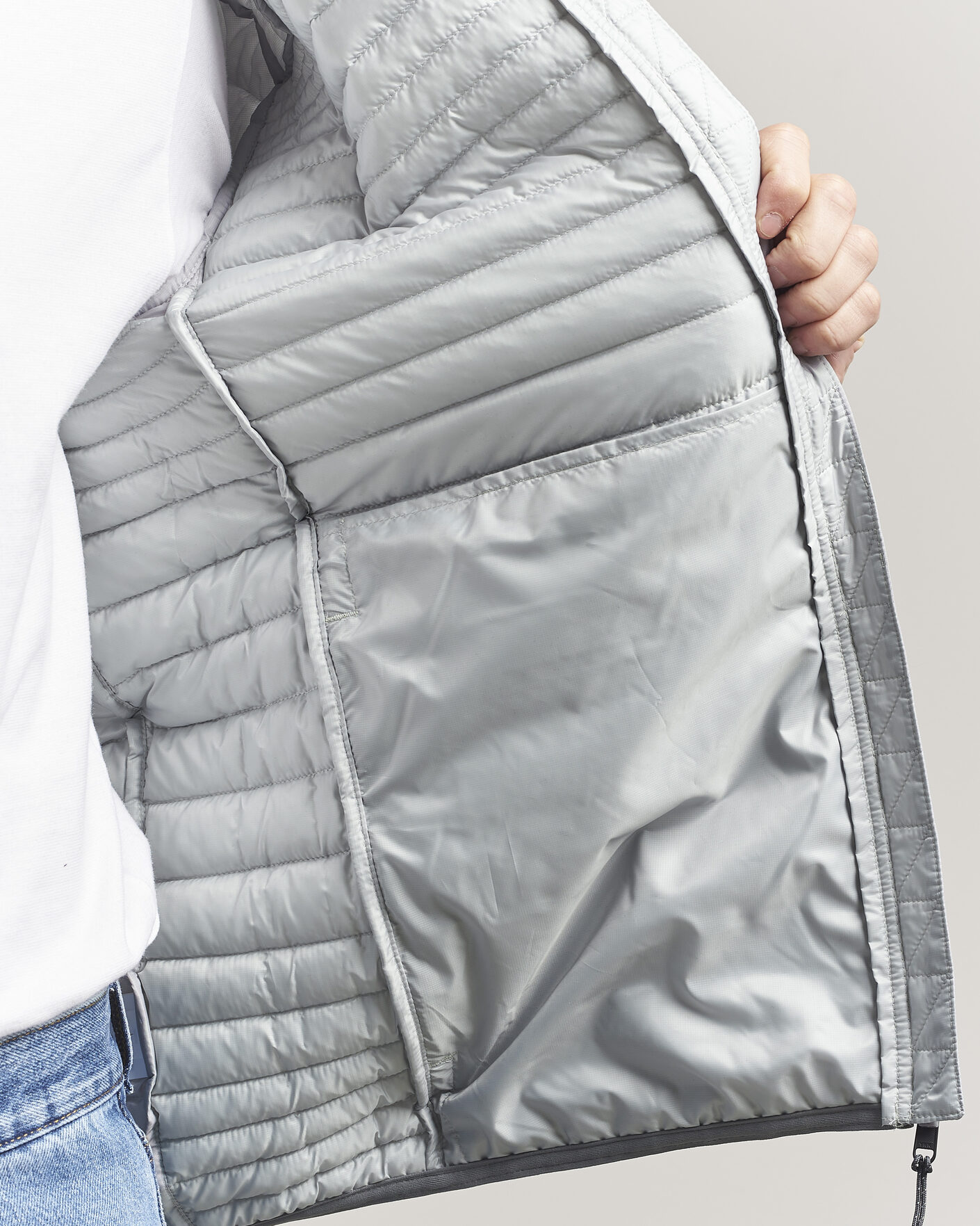 Uomini | Giacche | Peak Performance | Monolight Insultaed Hooded Jacket Summit Smoke