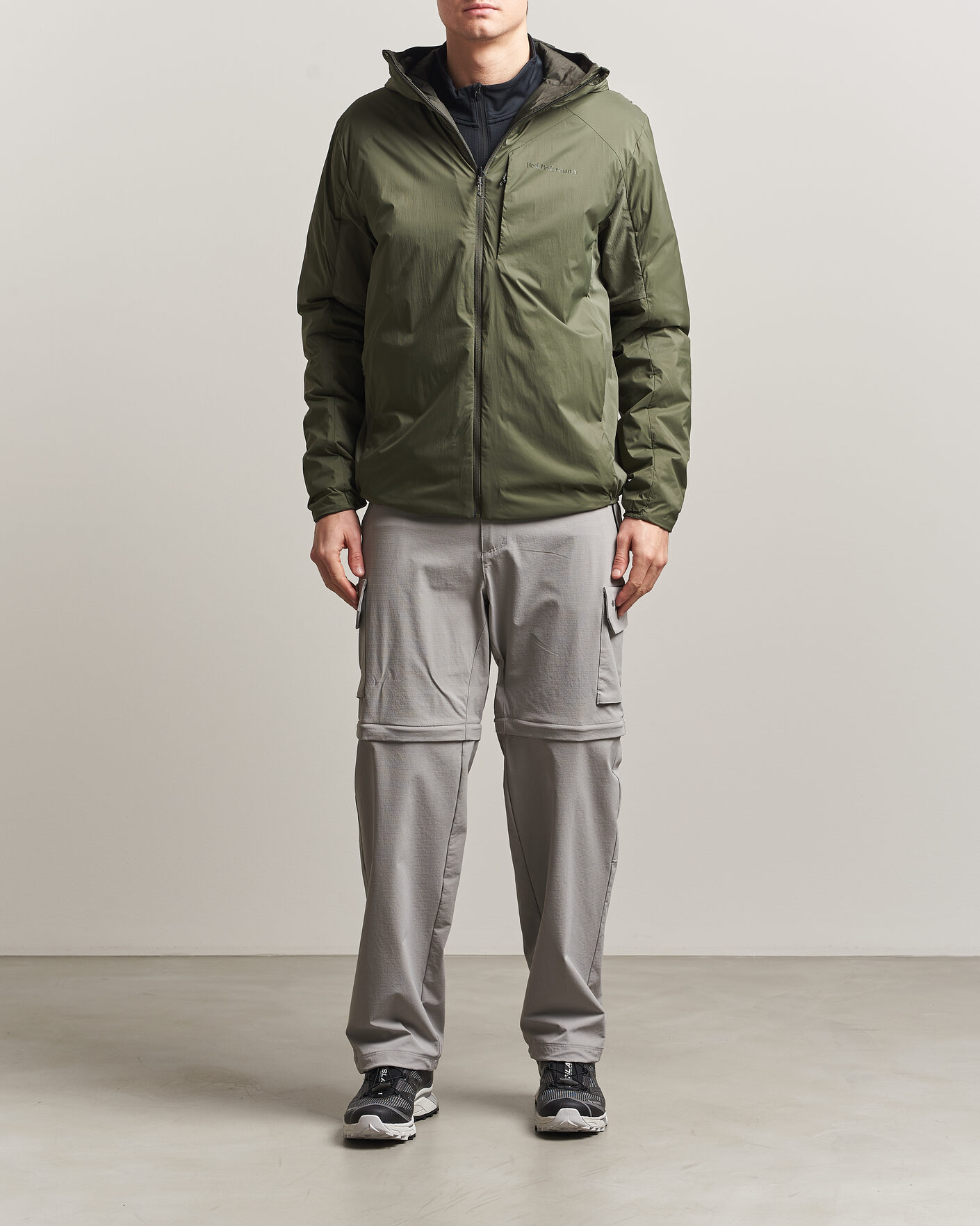 Uomini | Giacche | Peak Performance | Freelight Reversible Hooded Jacket Pine Needle