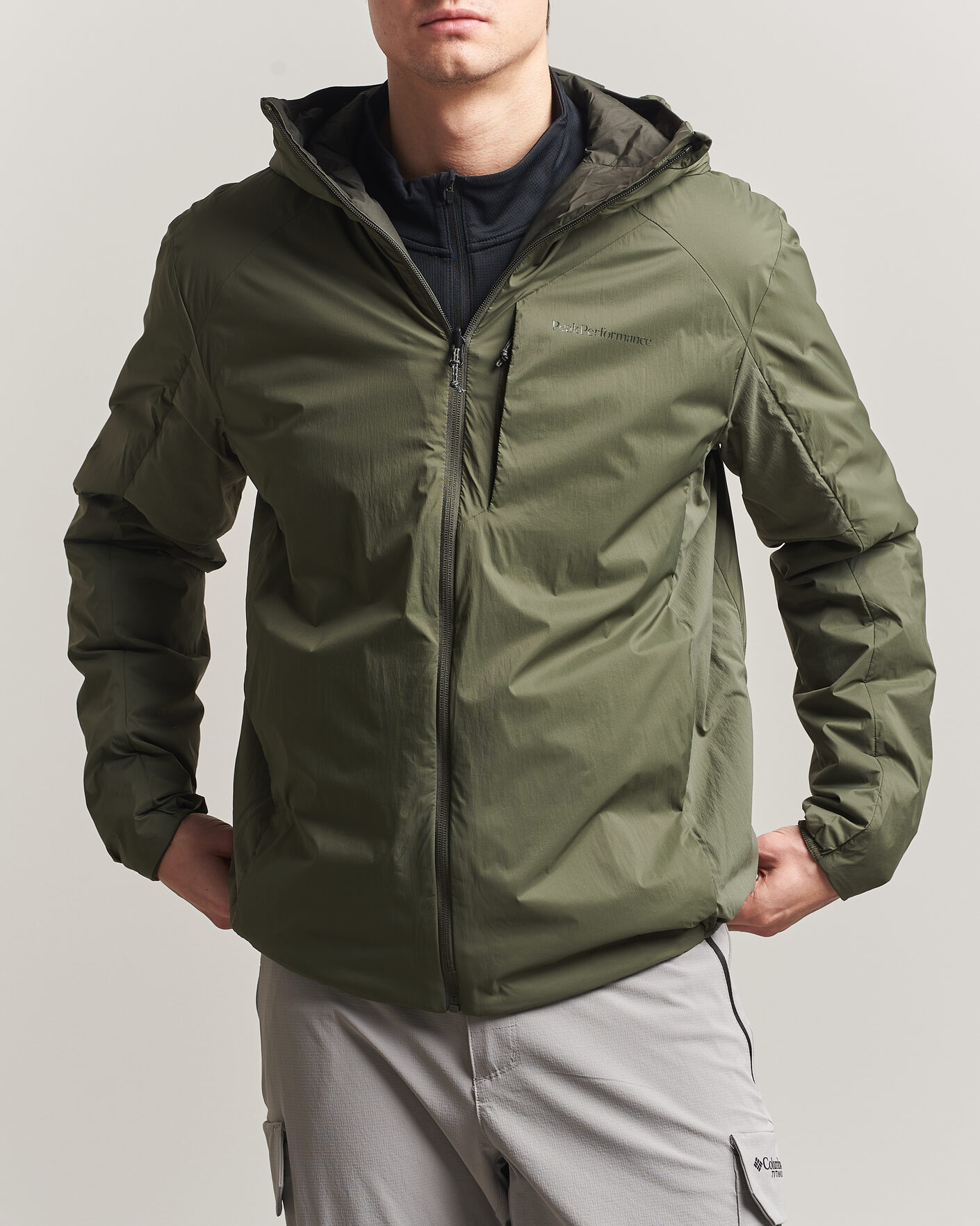 Uomini | Giacche | Peak Performance | Freelight Reversible Hooded Jacket Pine Needle