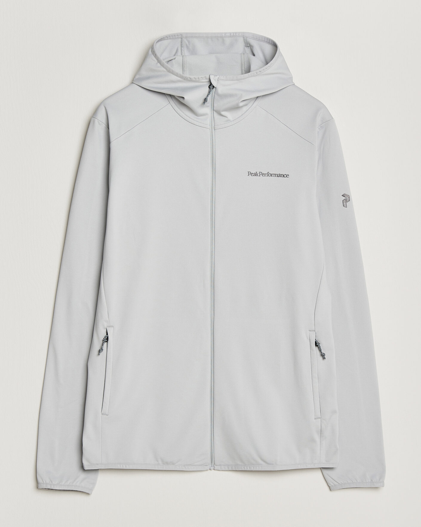 Uomini | Maglieria | Peak Performance | Light Hooded Full Zip Summit Smoke