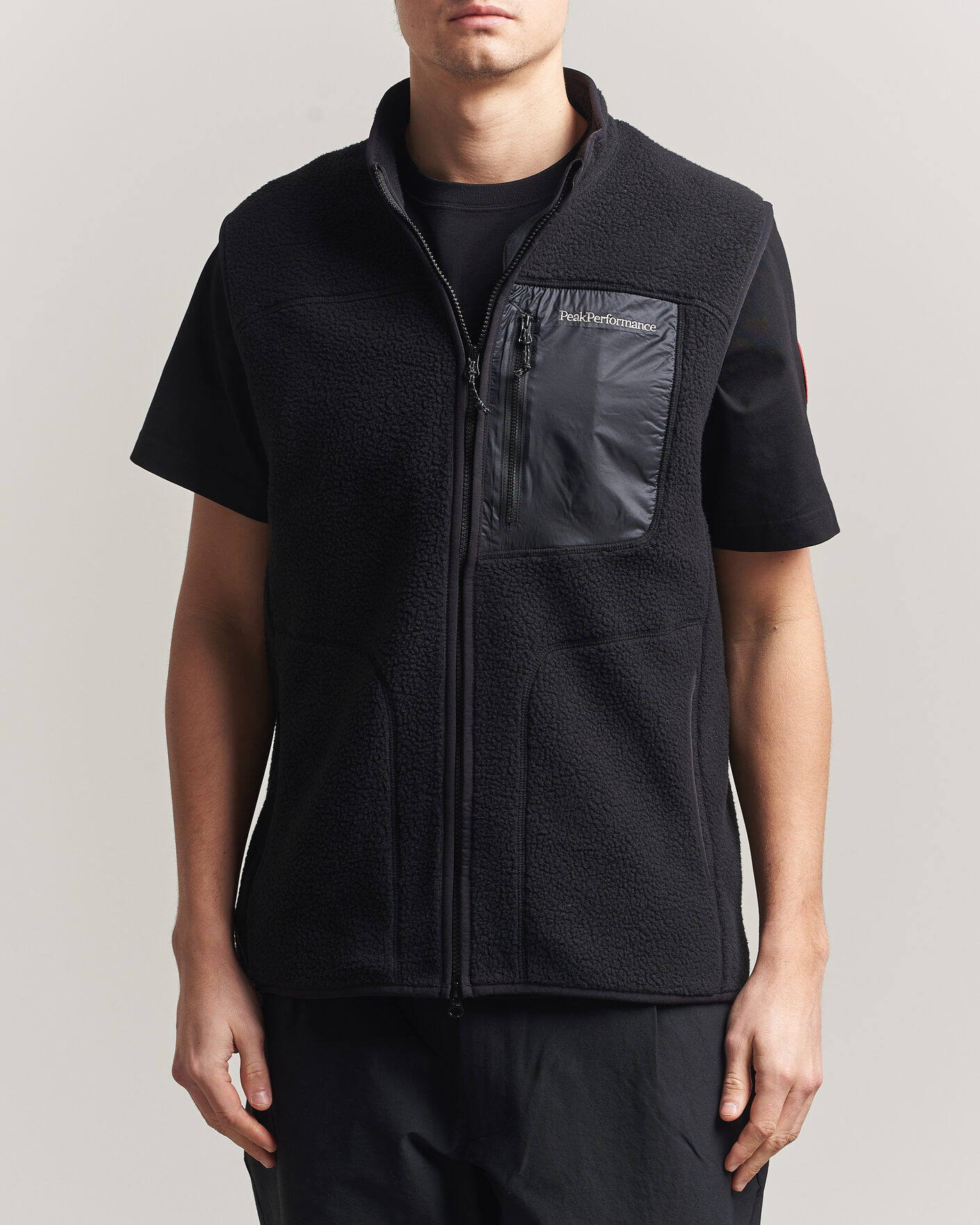 Uomini | Gilet | Peak Performance | Nature Rush Pile Vest Black