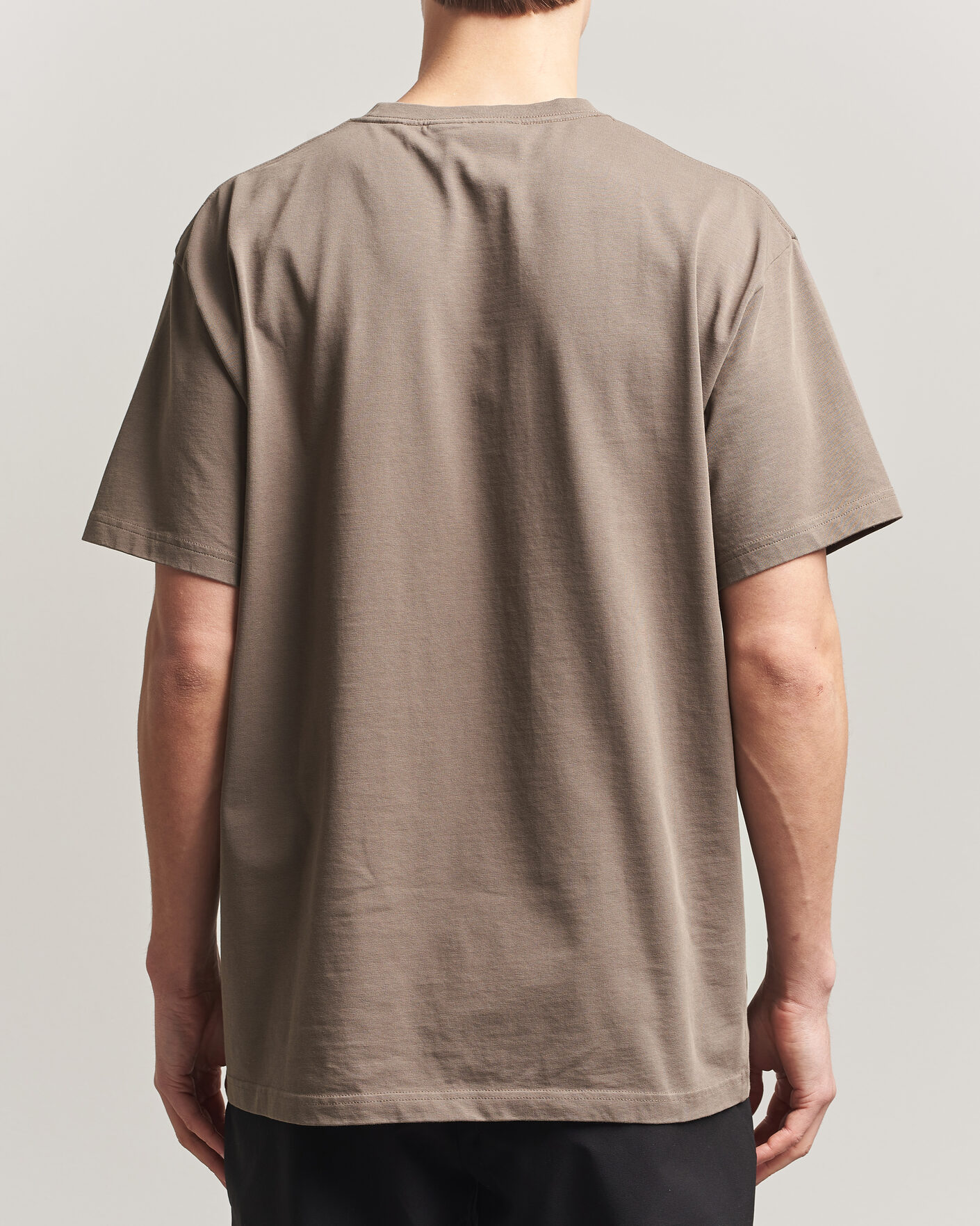 Uomini | T-shirt | Peak Performance | Heavy Cotton T-Shirt Terrian Tan