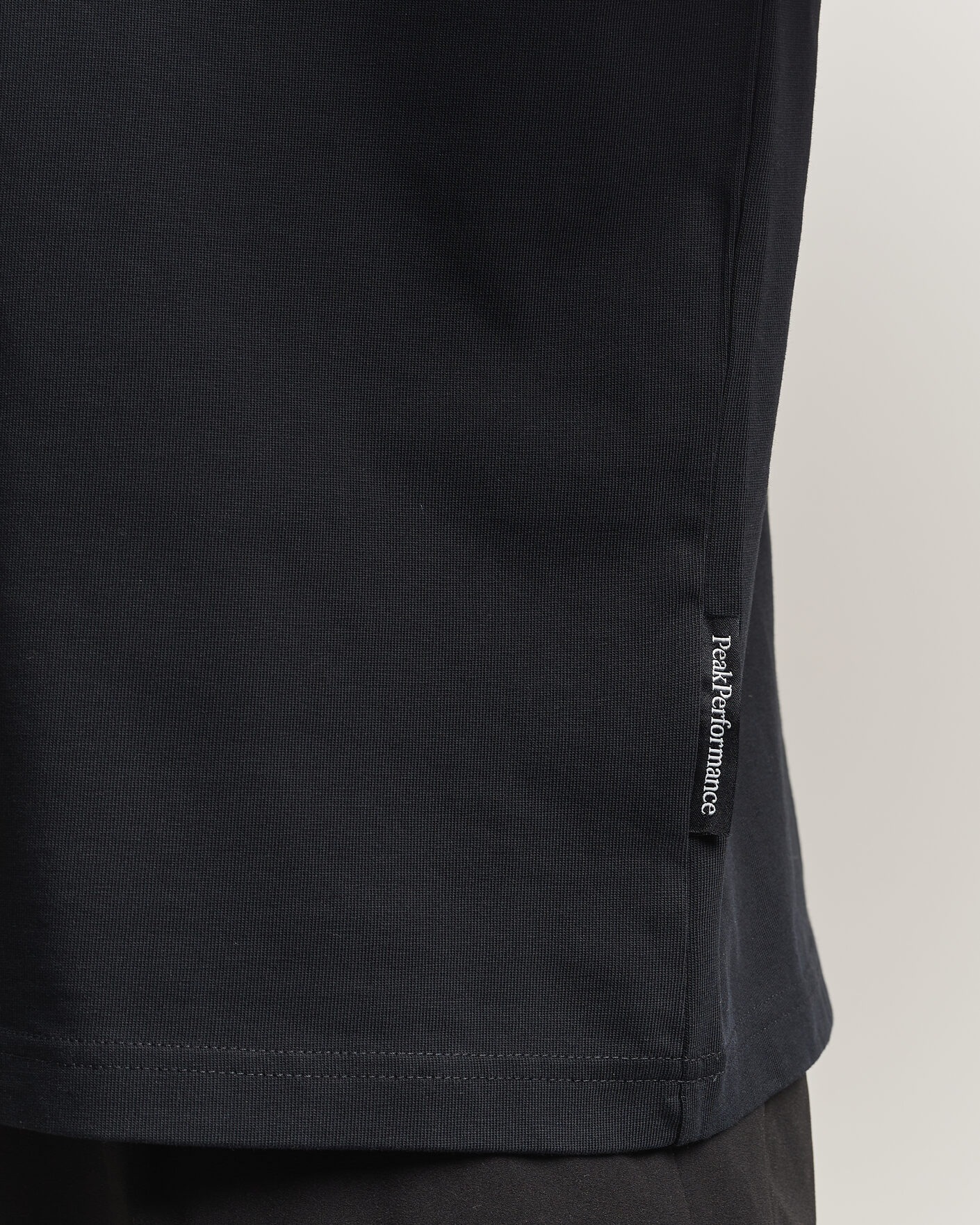 Uomini | T-shirt | Peak Performance | Heavy Cotton T-Shirt Black