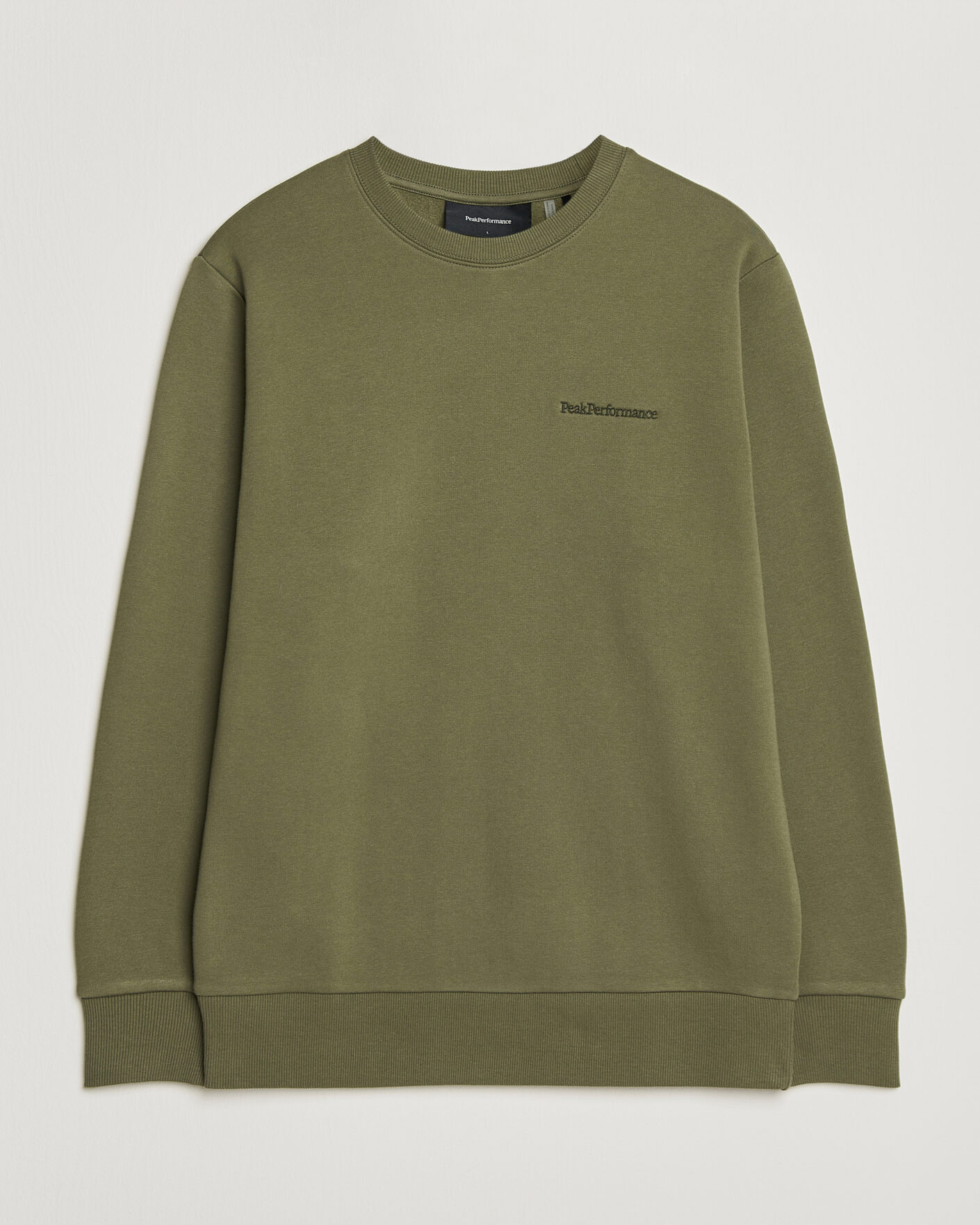 Uomini | Maglieria | Peak Performance | Original Crew Neck Sweatshirt Pine Needle