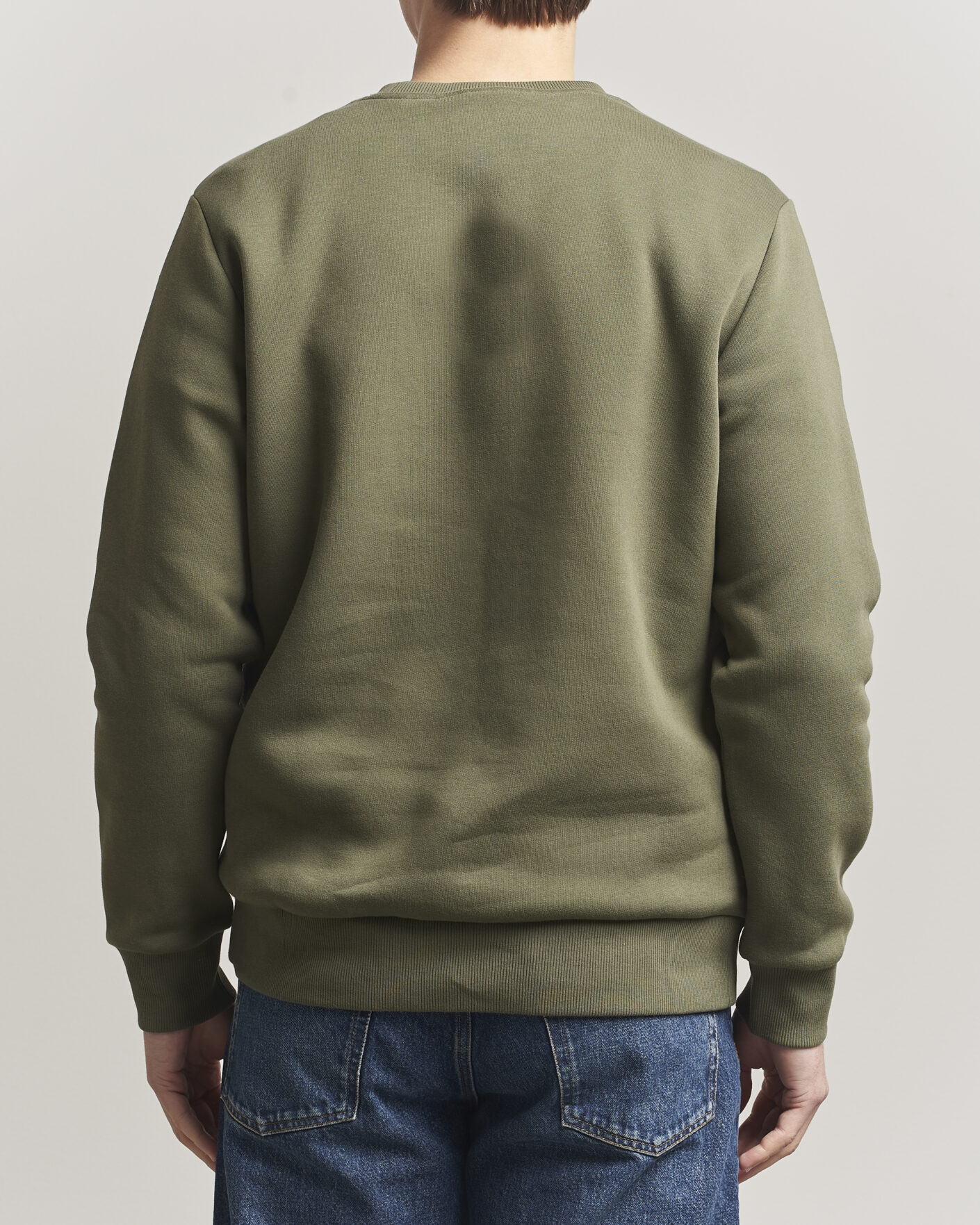 Uomini | Maglieria | Peak Performance | Original Crew Neck Sweatshirt Pine Needle
