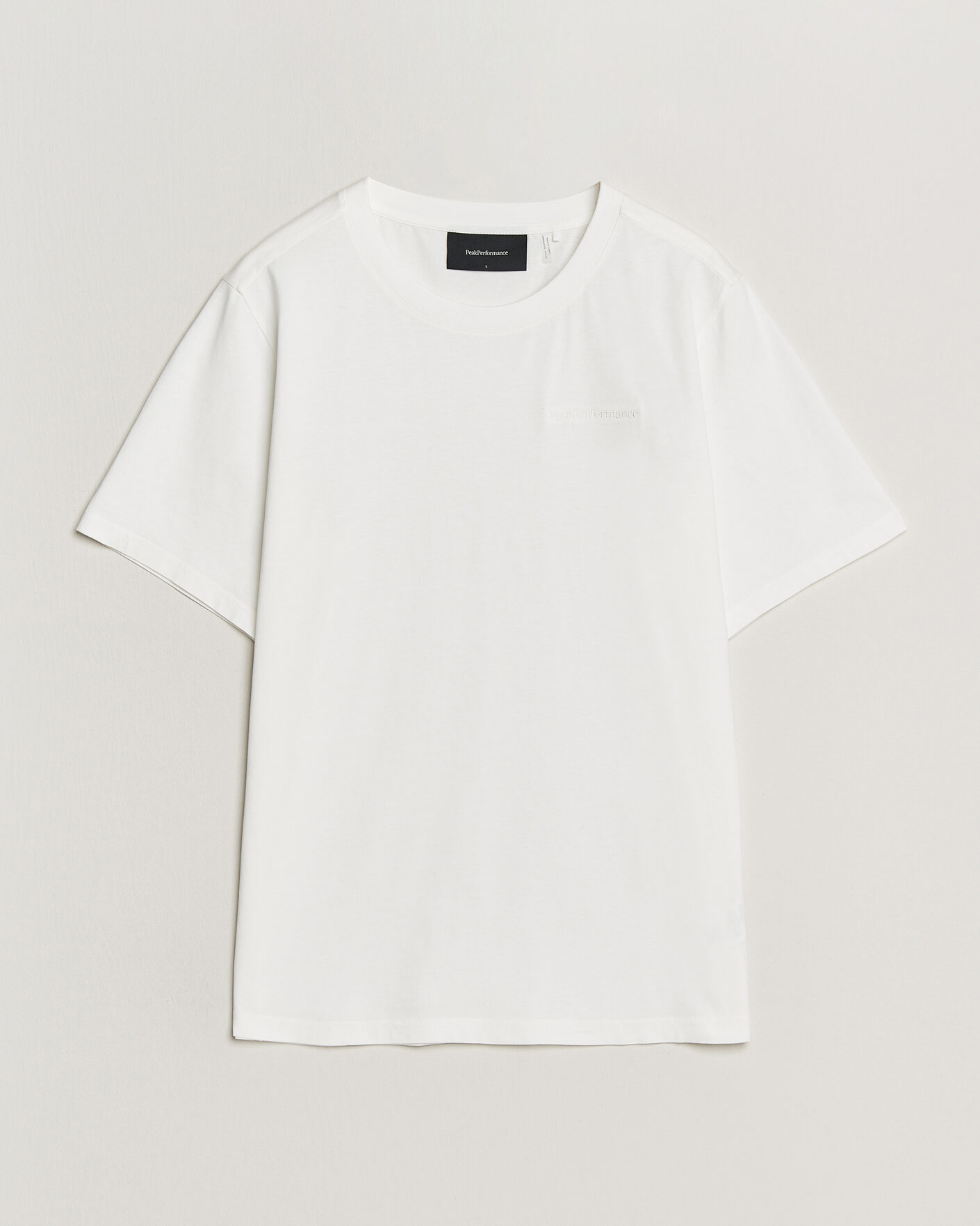 Uomini | T-shirt | Peak Performance | Original Crew Neck T-Shirt Off White