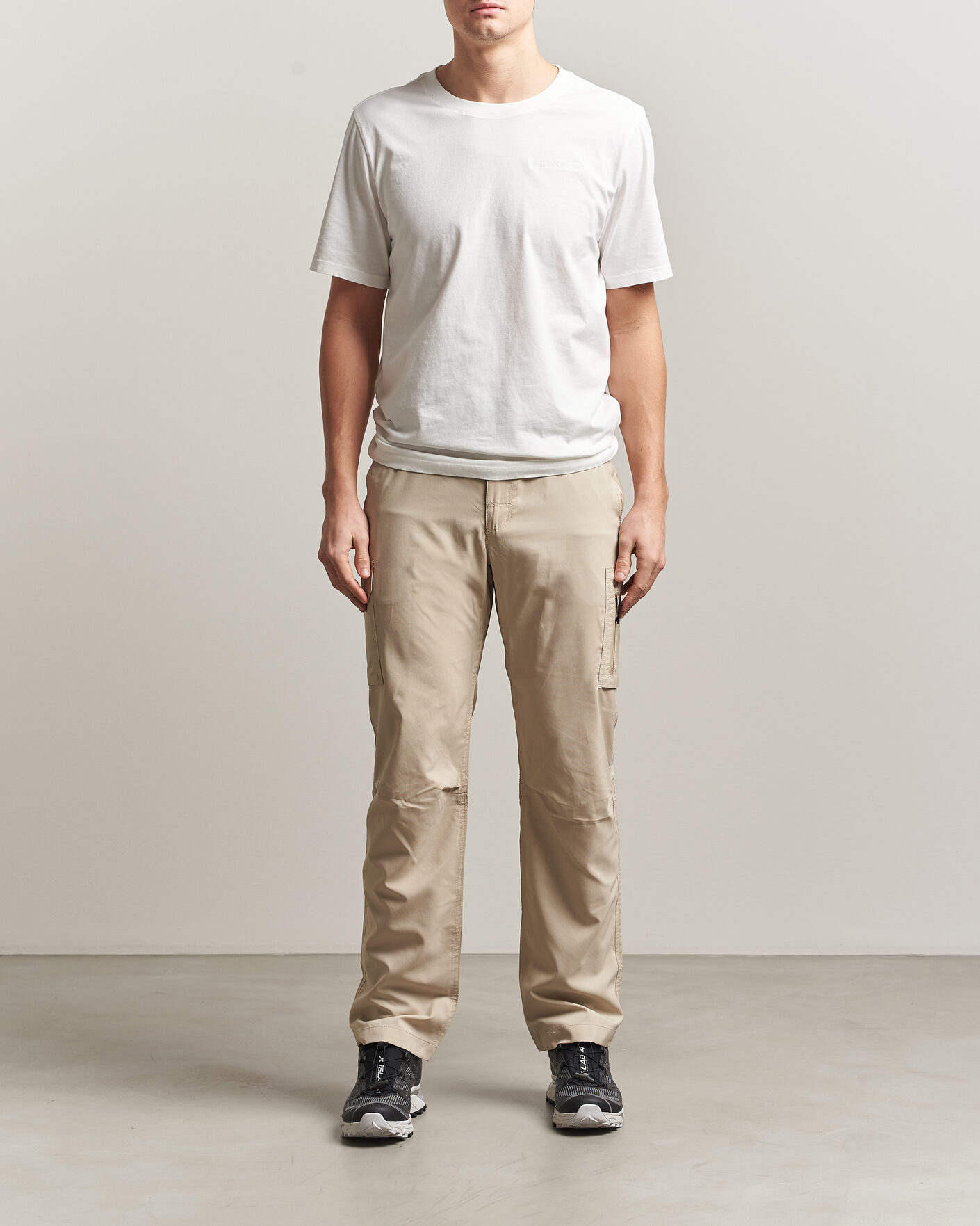 Uomini | T-shirt | Peak Performance | Original Crew Neck T-Shirt Off White