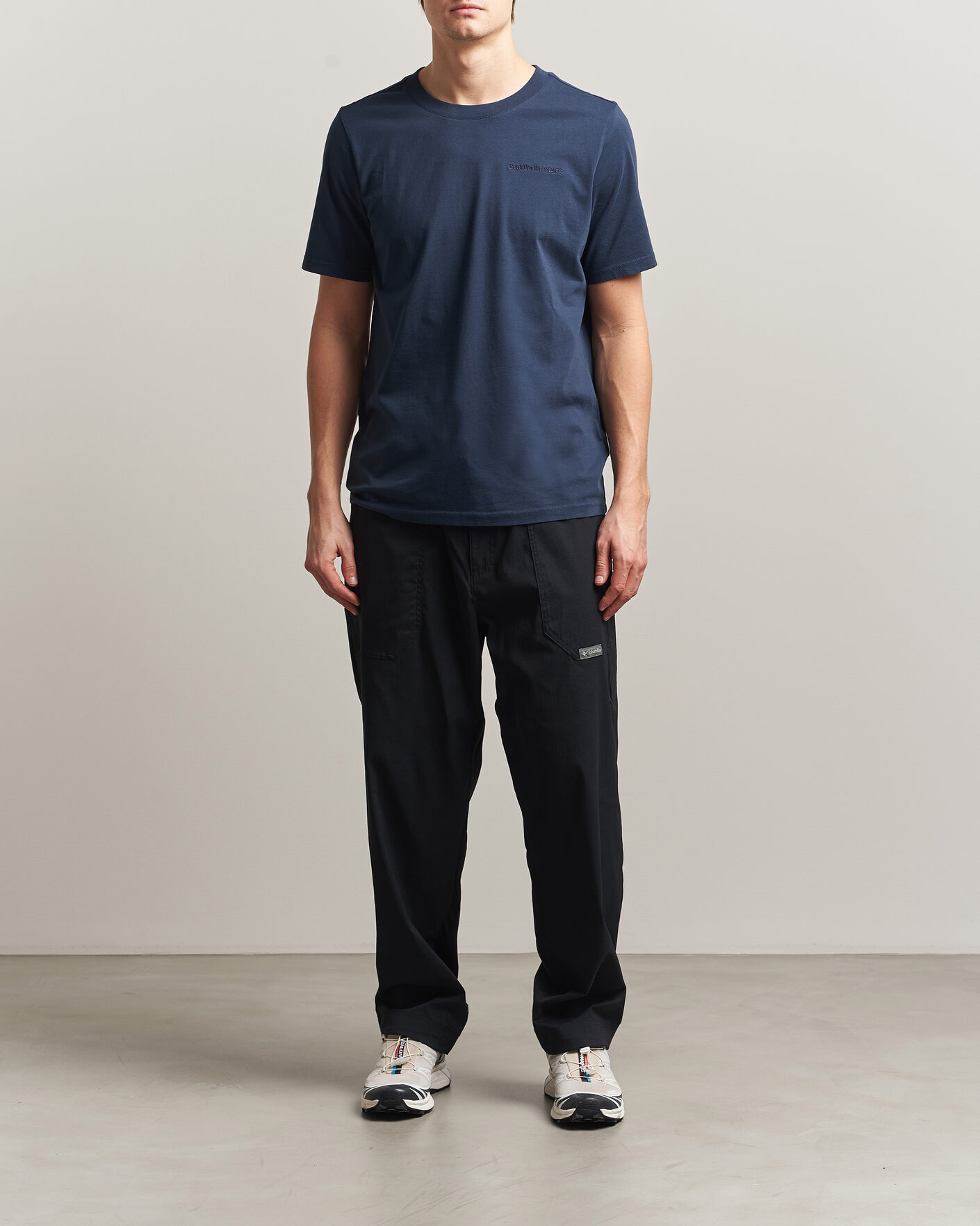 Uomini | T-shirt | Peak Performance | Original Crew Neck T-Shirt Blue Shadow