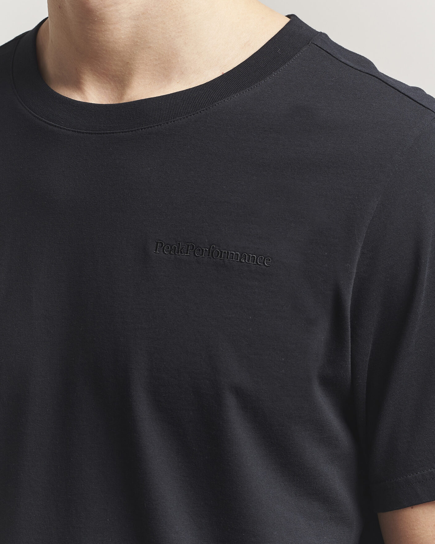 Uomini | T-shirt | Peak Performance | Original Crew Neck T-Shirt Black