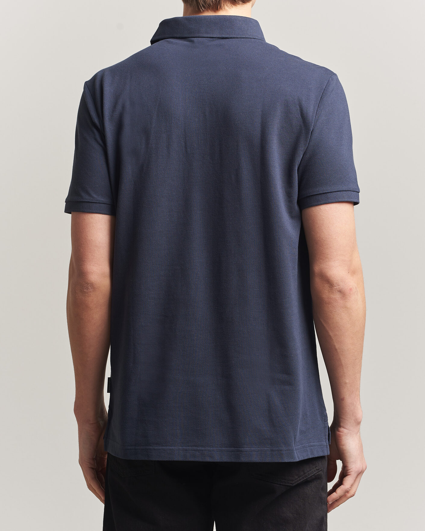 Uomini | Polo | Peak Performance | Classic Cotton Polo Blue Shadow