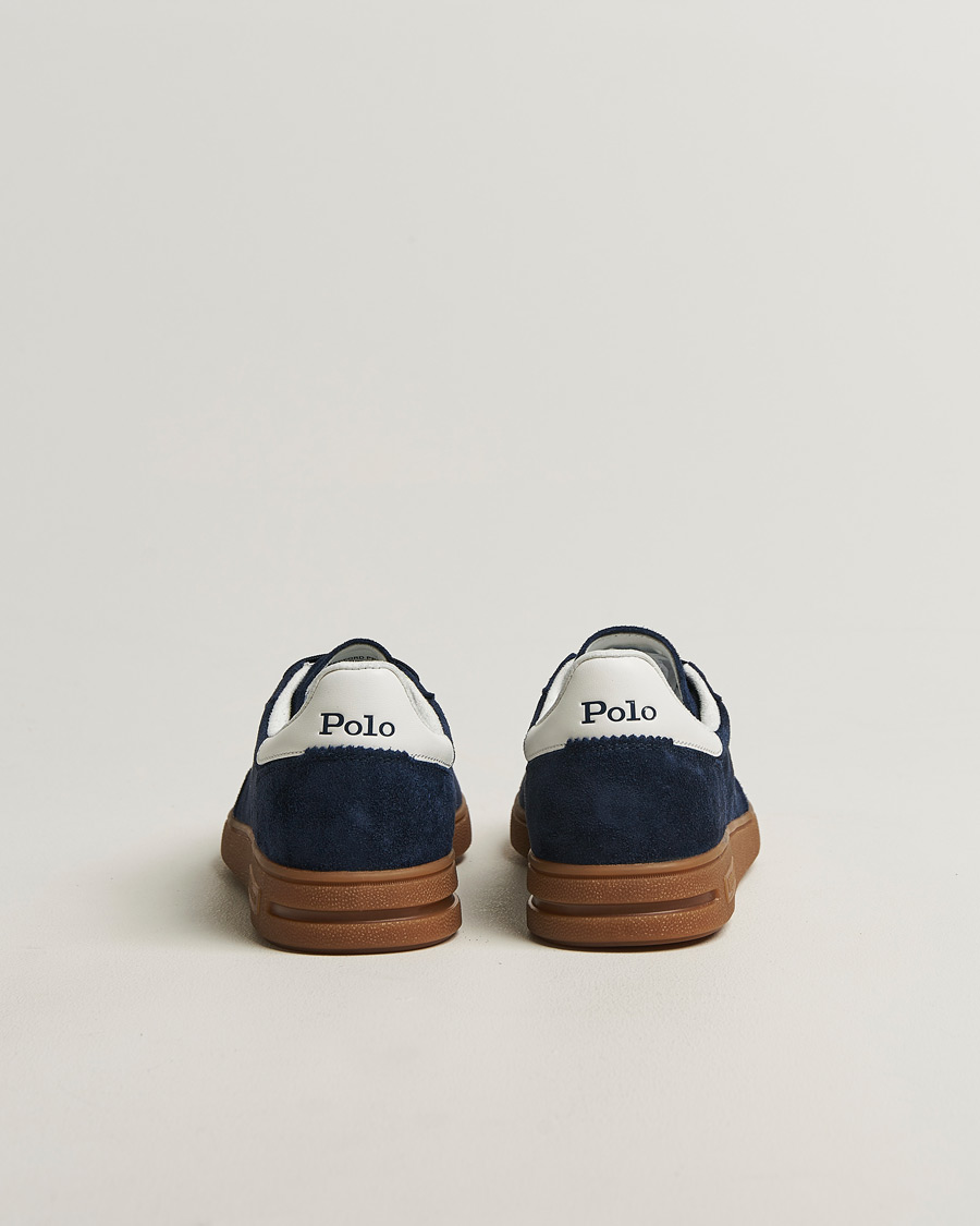 Uomini | Sneakers | Polo Ralph Lauren | Bedford Suede Sneakers Navy/Deckwash White