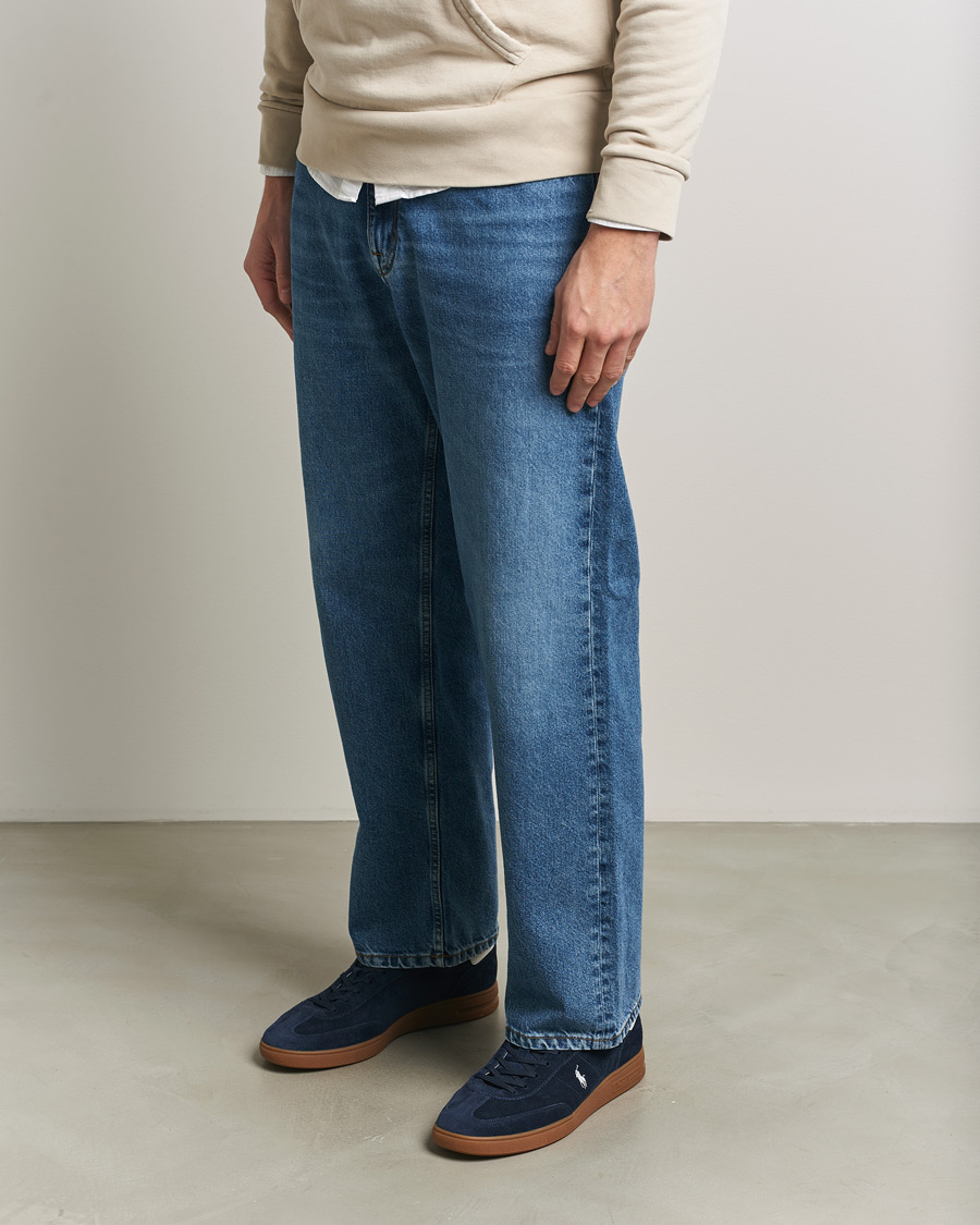 Uomini | Sneakers | Polo Ralph Lauren | Bedford Suede Sneakers Navy/Deckwash White