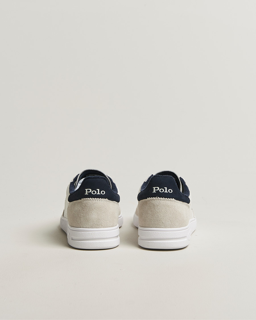 Uomini | Sneakers | Polo Ralph Lauren | Bedford Leather/Suede Sneakers White/Navy
