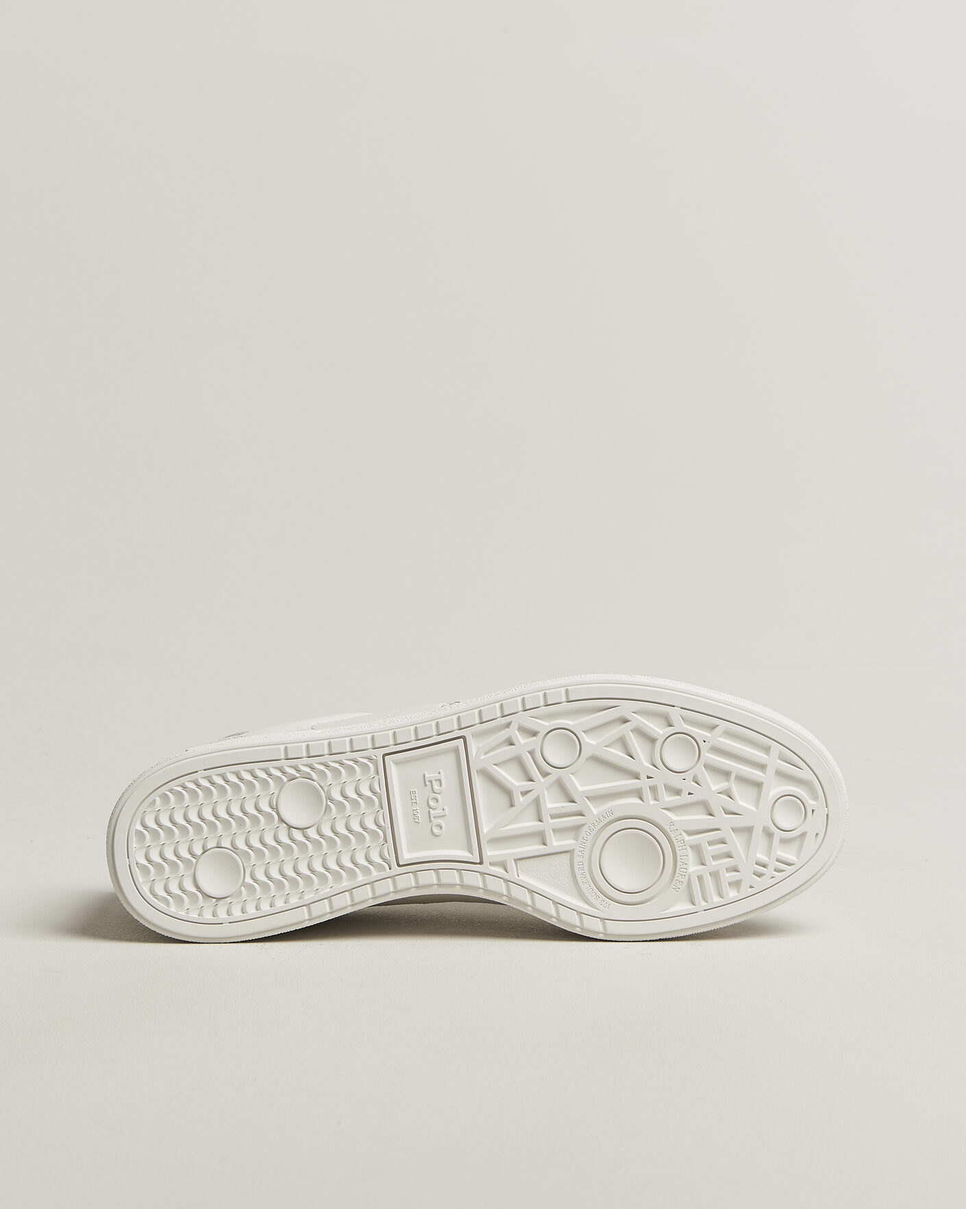 Uomini | Sneakers | Polo Ralph Lauren | Bedford Leather/Suede Sneakers Bianco