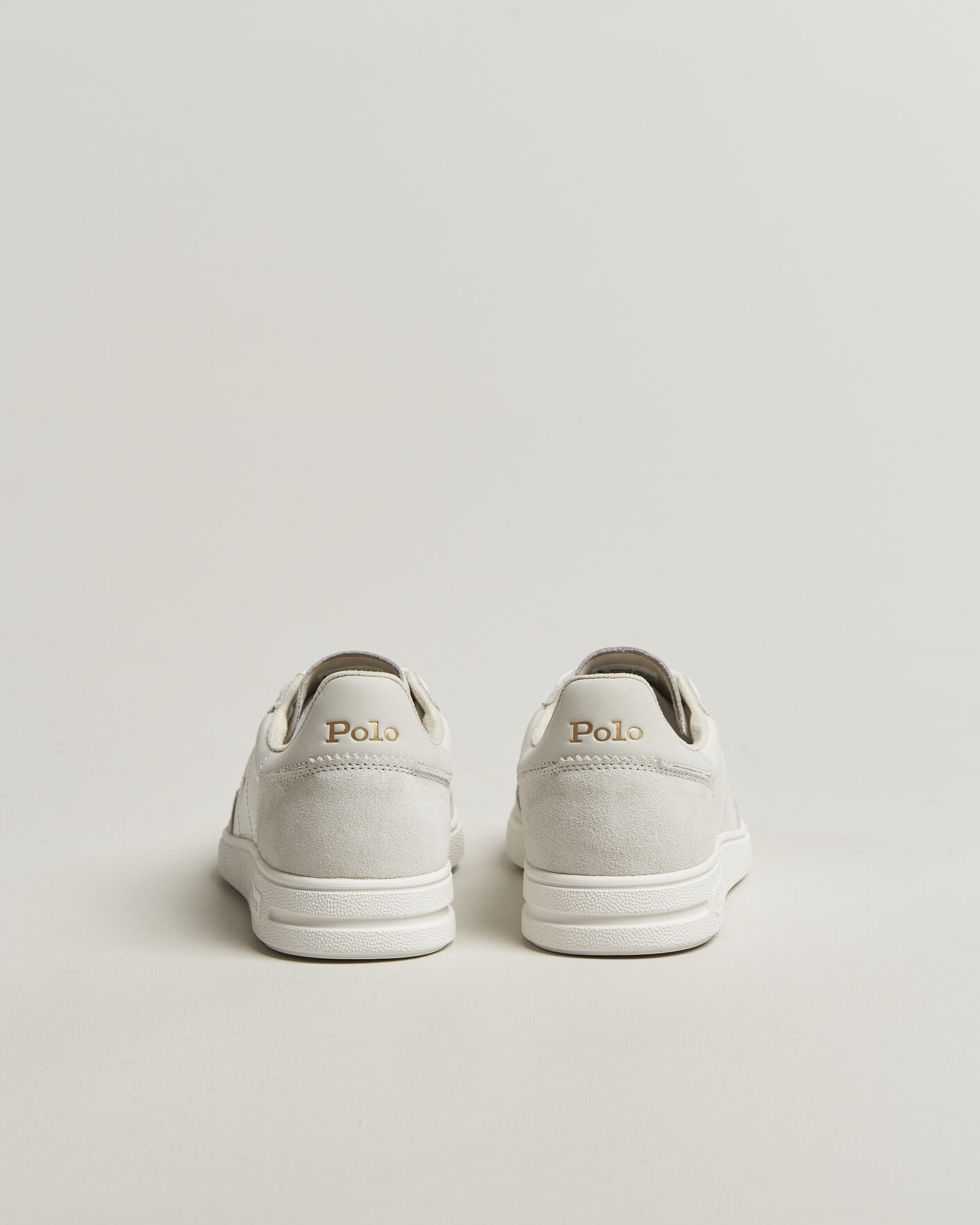 Uomini | Sneakers | Polo Ralph Lauren | Bedford Leather/Suede Sneakers Bianco
