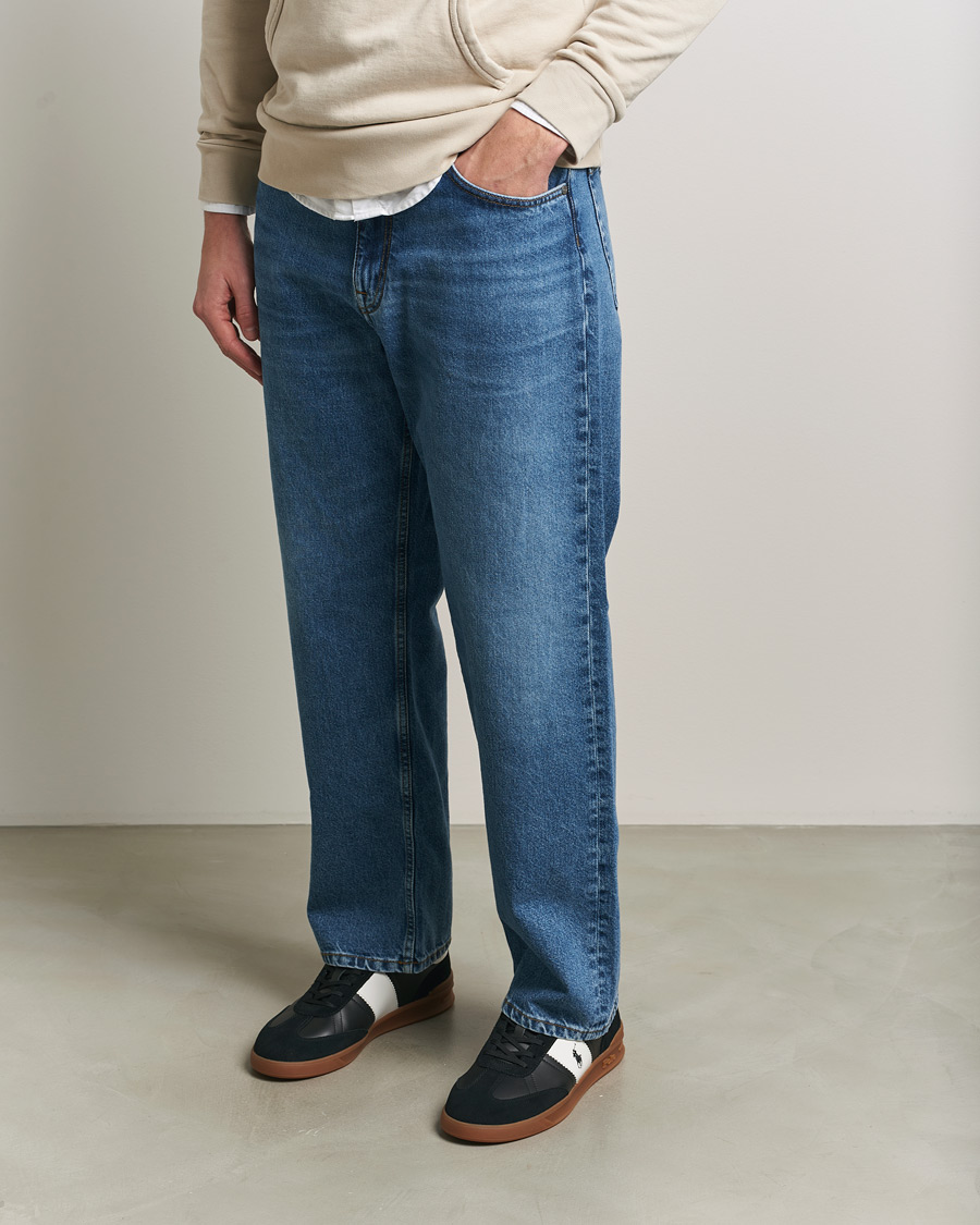 Uomini | Sneakers | Polo Ralph Lauren | Aera Leather/Suede Sneakers Black/White