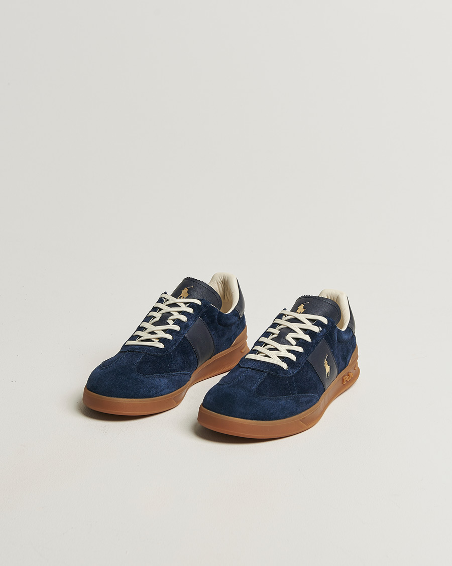 Uomini | Sneakers | Polo Ralph Lauren | Aera Suede Sneakers Hunter Navy