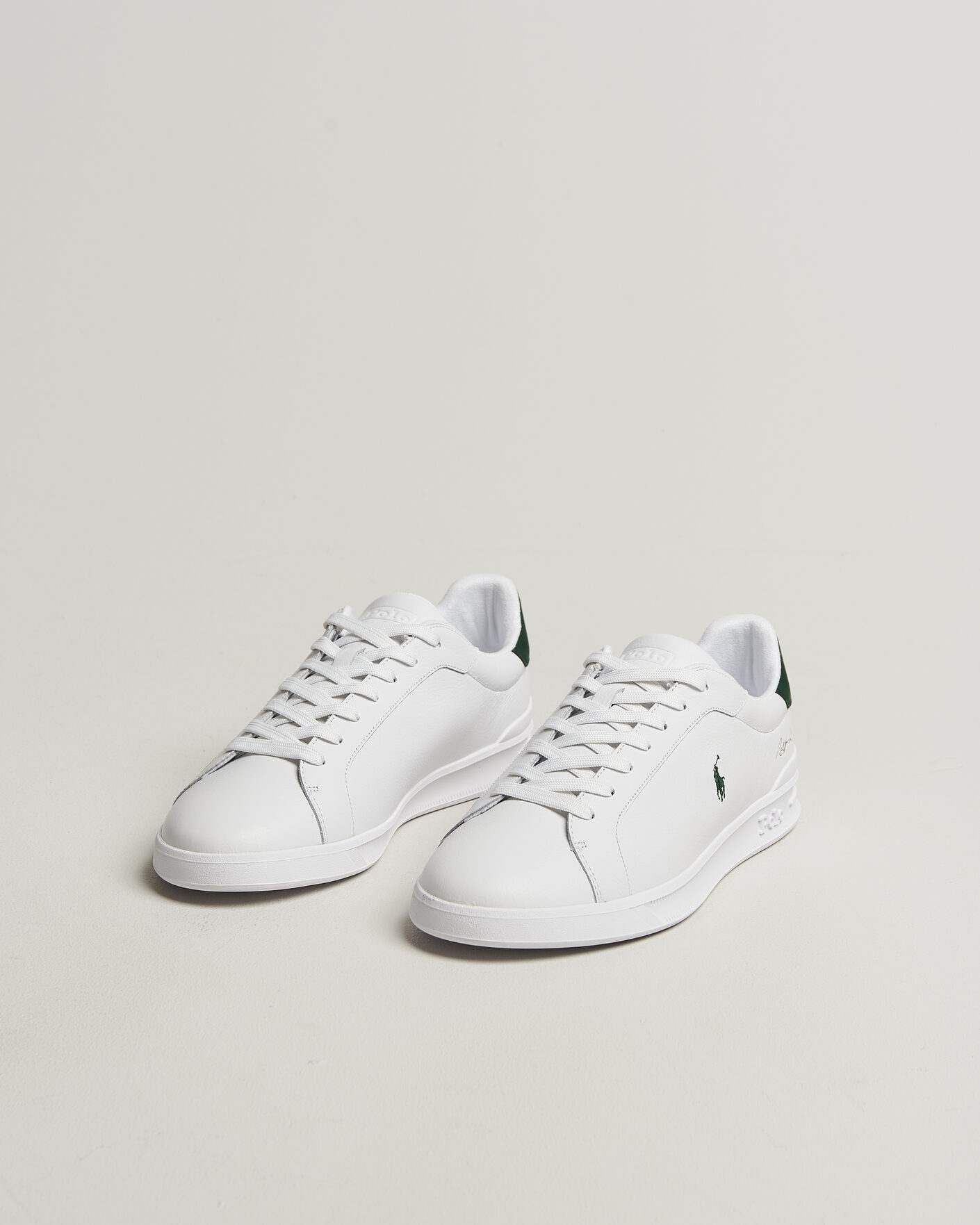 Uomini | Sneakers | Polo Ralph Lauren | Heritage Court II Sneakers White/New Fores