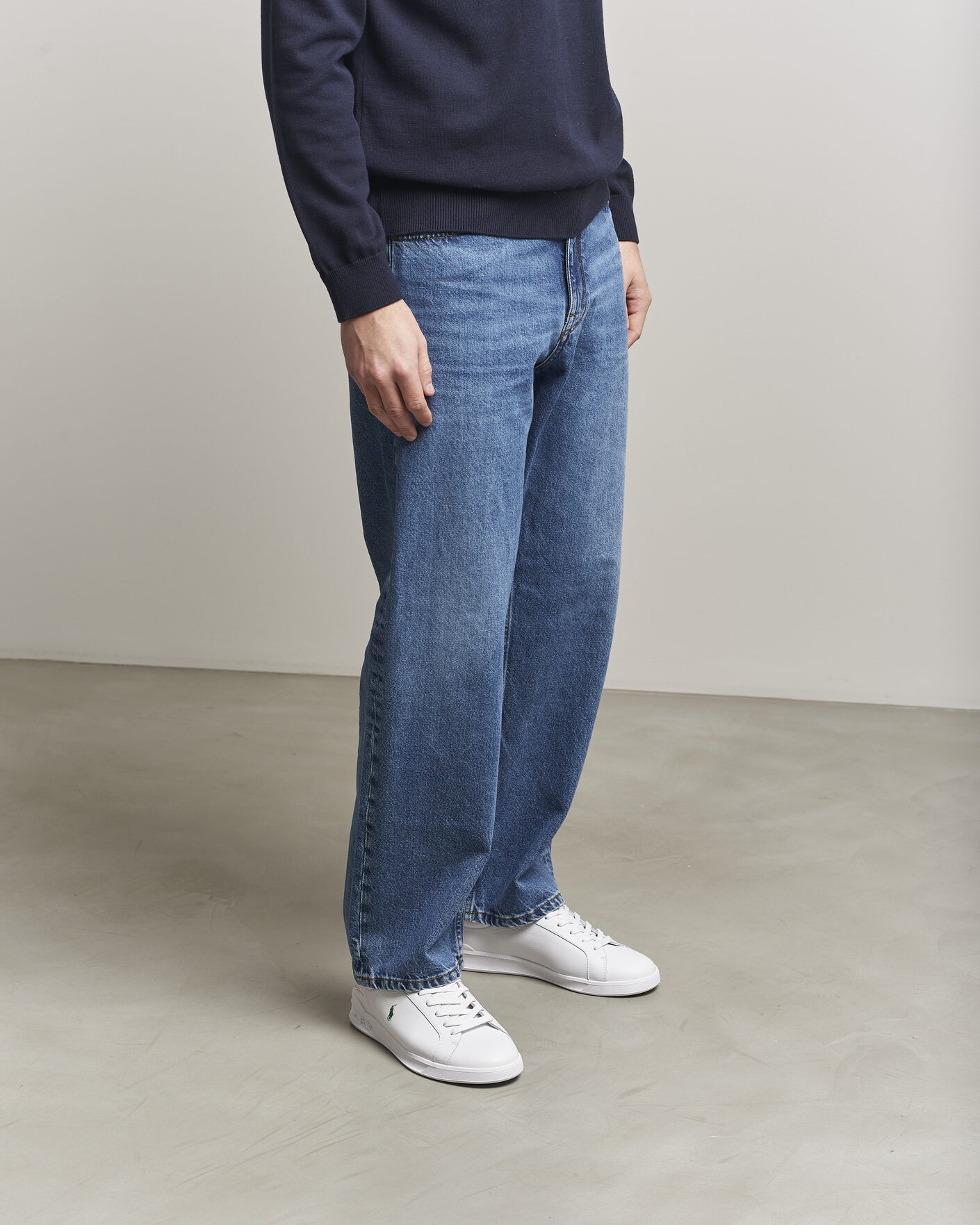 Uomini | Sneakers | Polo Ralph Lauren | Heritage Court II Sneakers White/New Fores