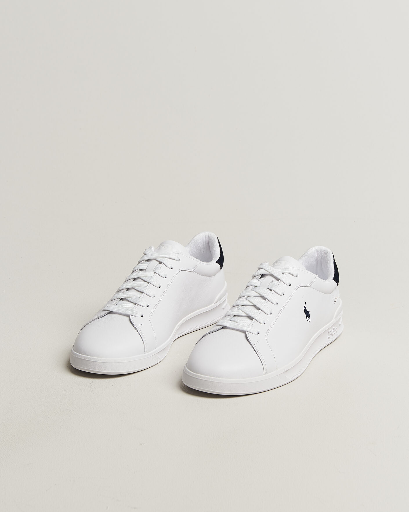 Uomini | Sneakers | Polo Ralph Lauren | Heritage Court II Sneakers White/Navy