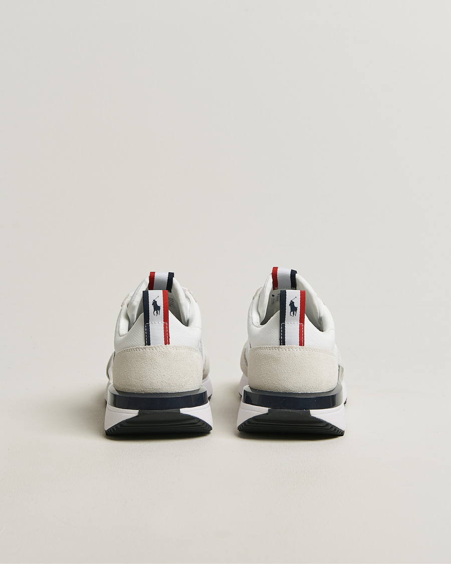 Uomini | Sneakers | Polo Ralph Lauren | Train 89 Suede Sneakers White/Navy/Red