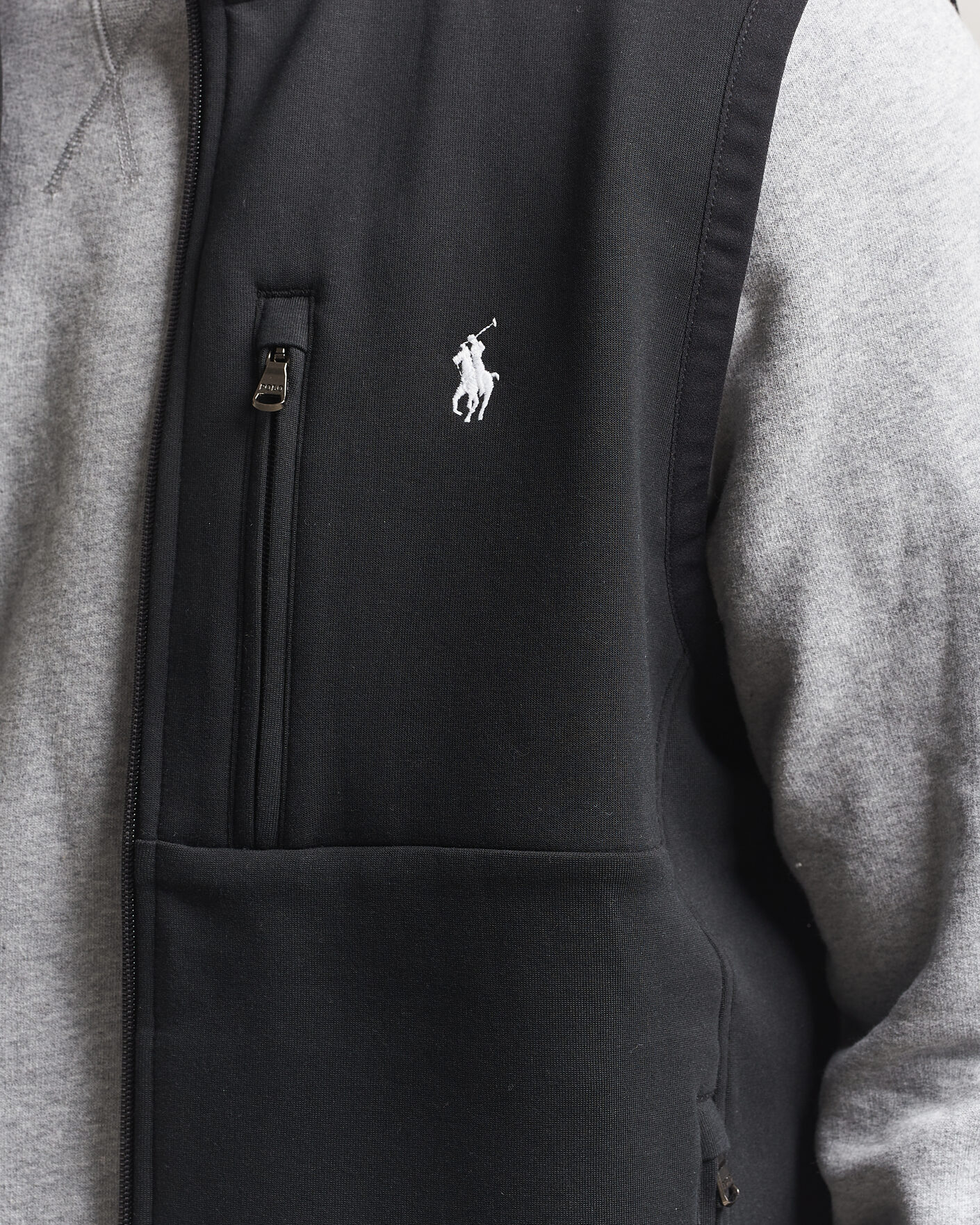 Uomini | Gilet | Polo Ralph Lauren | Double Knitted Vest Polo Black