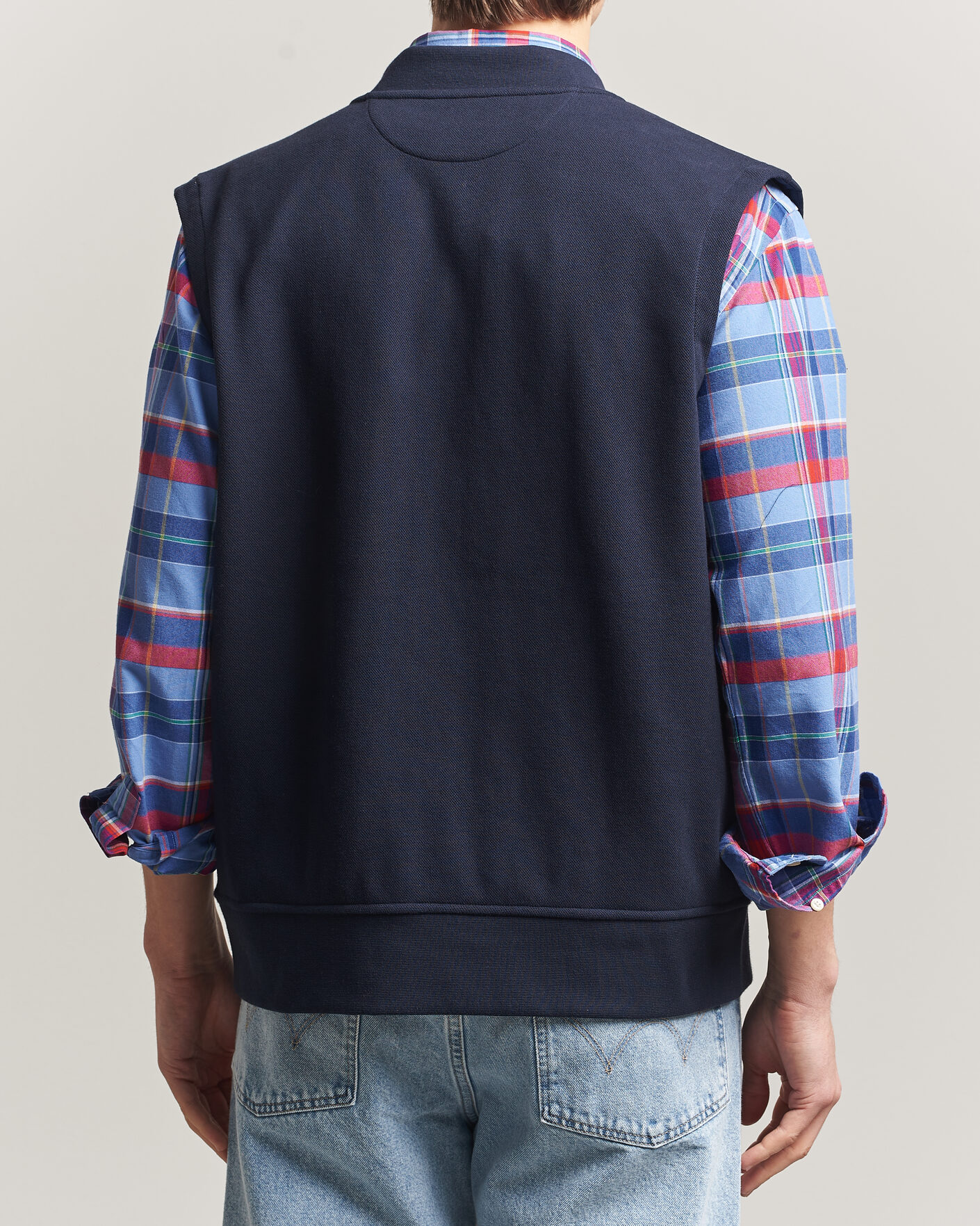 Uomini | Gilet | Polo Ralph Lauren | Double Knitted Jaquard Vest Aviator Navy