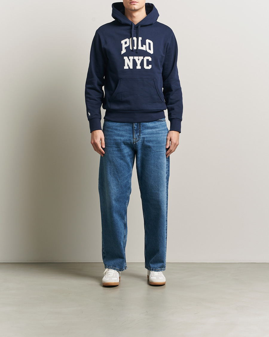 Uomini | Maglieria | Polo Ralph Lauren | Athletic Fleece Hoodie Cruise Navy