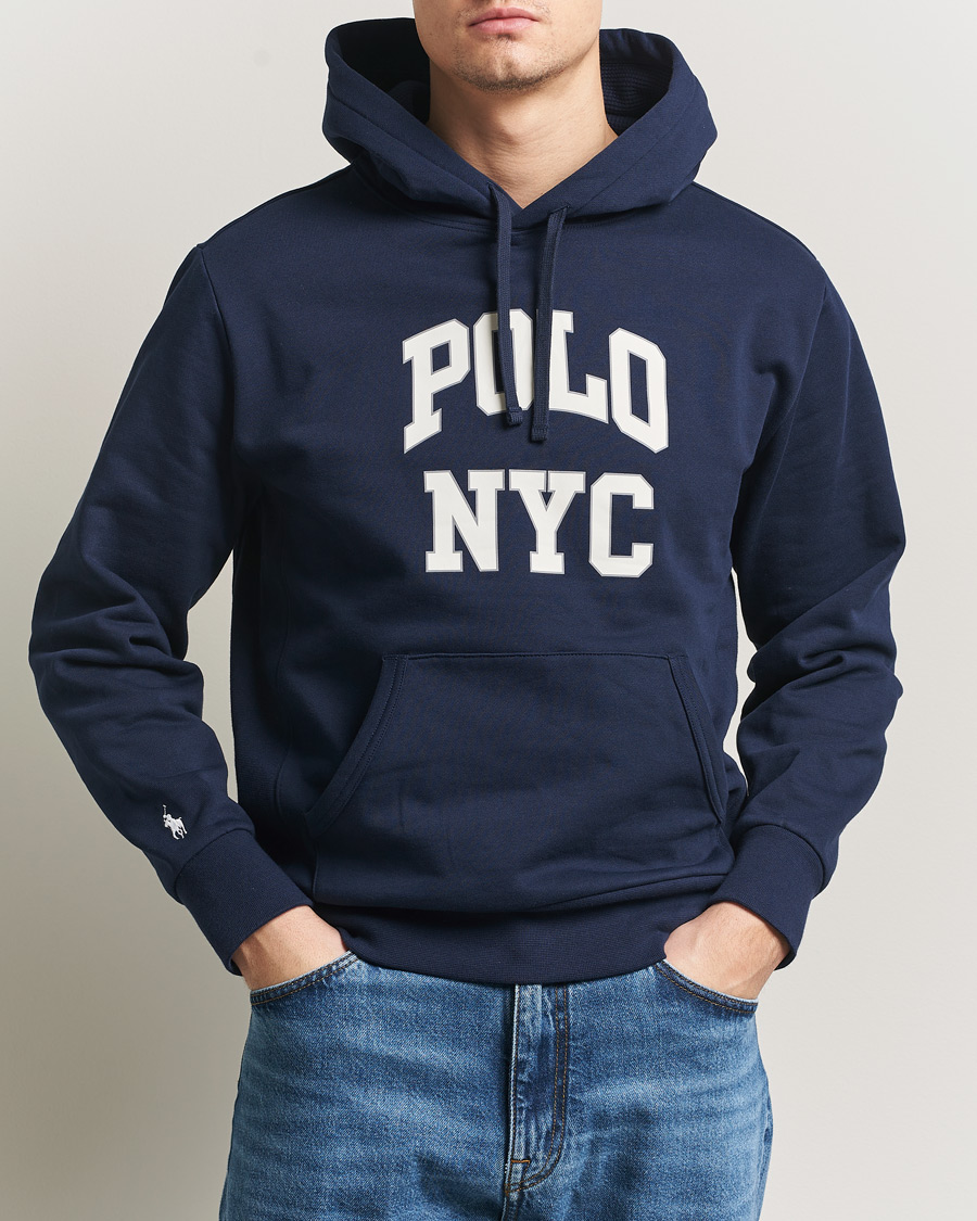 Uomini | Maglieria | Polo Ralph Lauren | Athletic Fleece Hoodie Cruise Navy