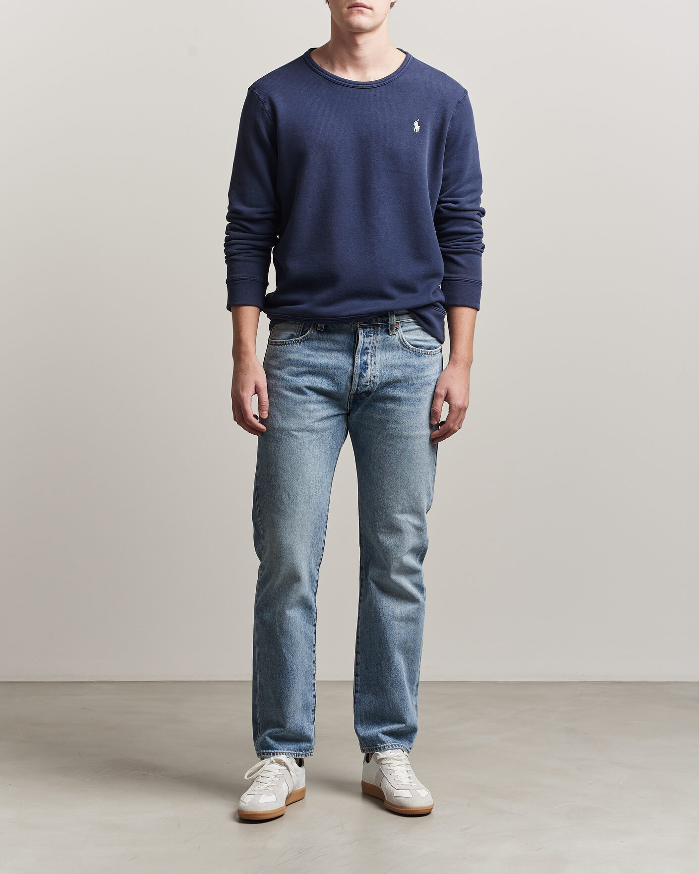 Uomini | Maglieria | Polo Ralph Lauren | Island Terry Sweatshirt Newport Navy