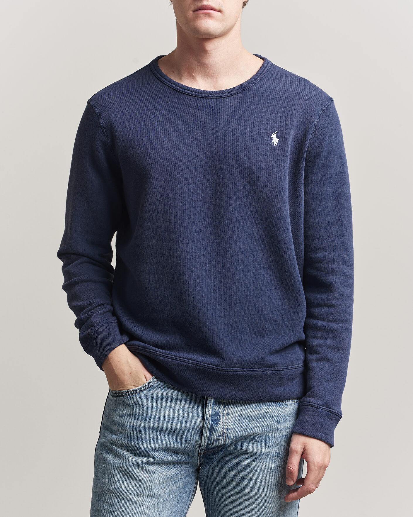 Uomini | Maglieria | Polo Ralph Lauren | Island Terry Sweatshirt Newport Navy