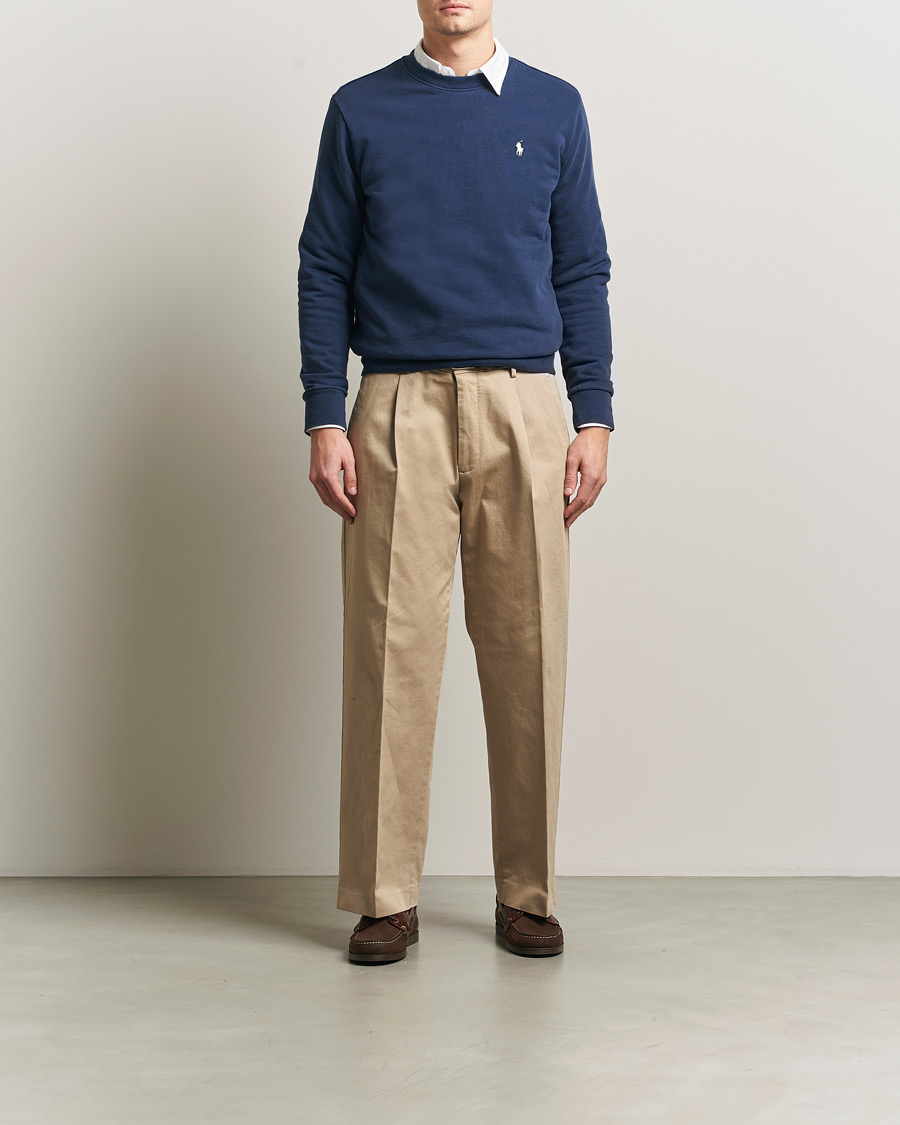 Uomini | Maglieria | Polo Ralph Lauren | Loopback Terry Sweatshirt Cruise Navy