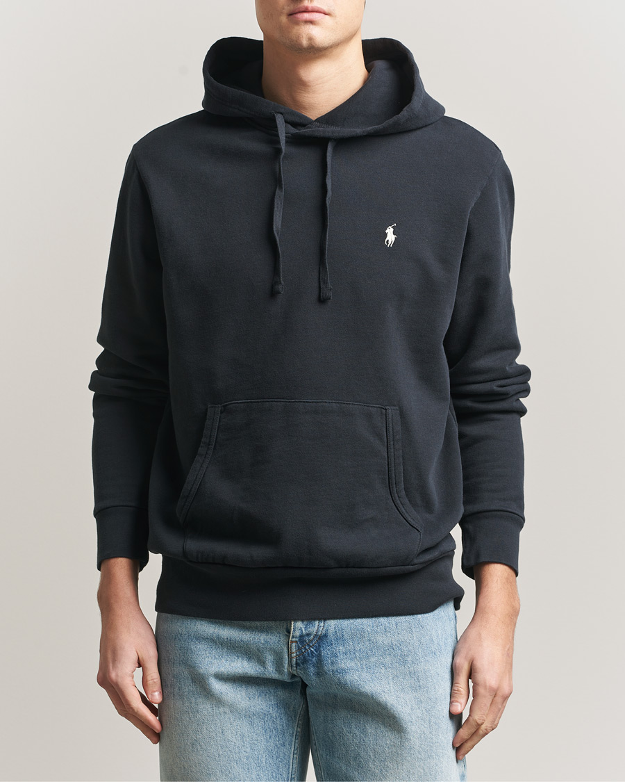 Uomini | Maglieria | Polo Ralph Lauren | Loopback Terry Hoodie Polo Black