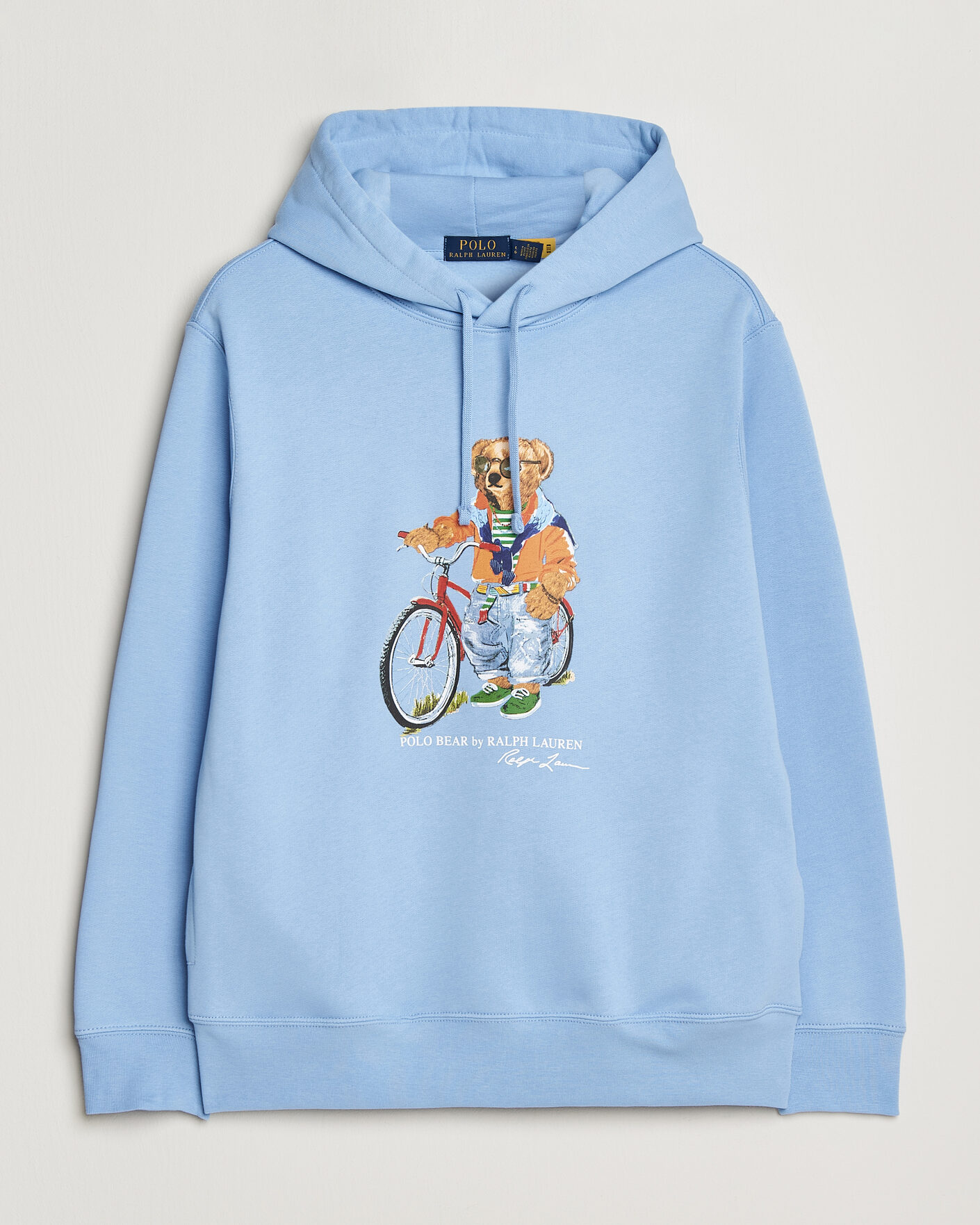 Uomini | Maglieria | Polo Ralph Lauren | Fleece Bear Hoodie Austin Blue