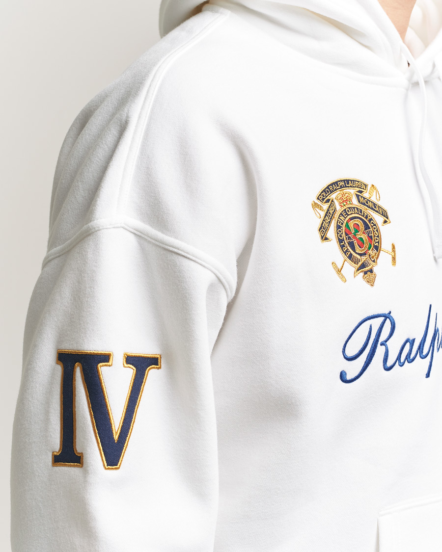 Uomini | Maglieria | Polo Ralph Lauren | Magic Fleece Logo Hoodie White