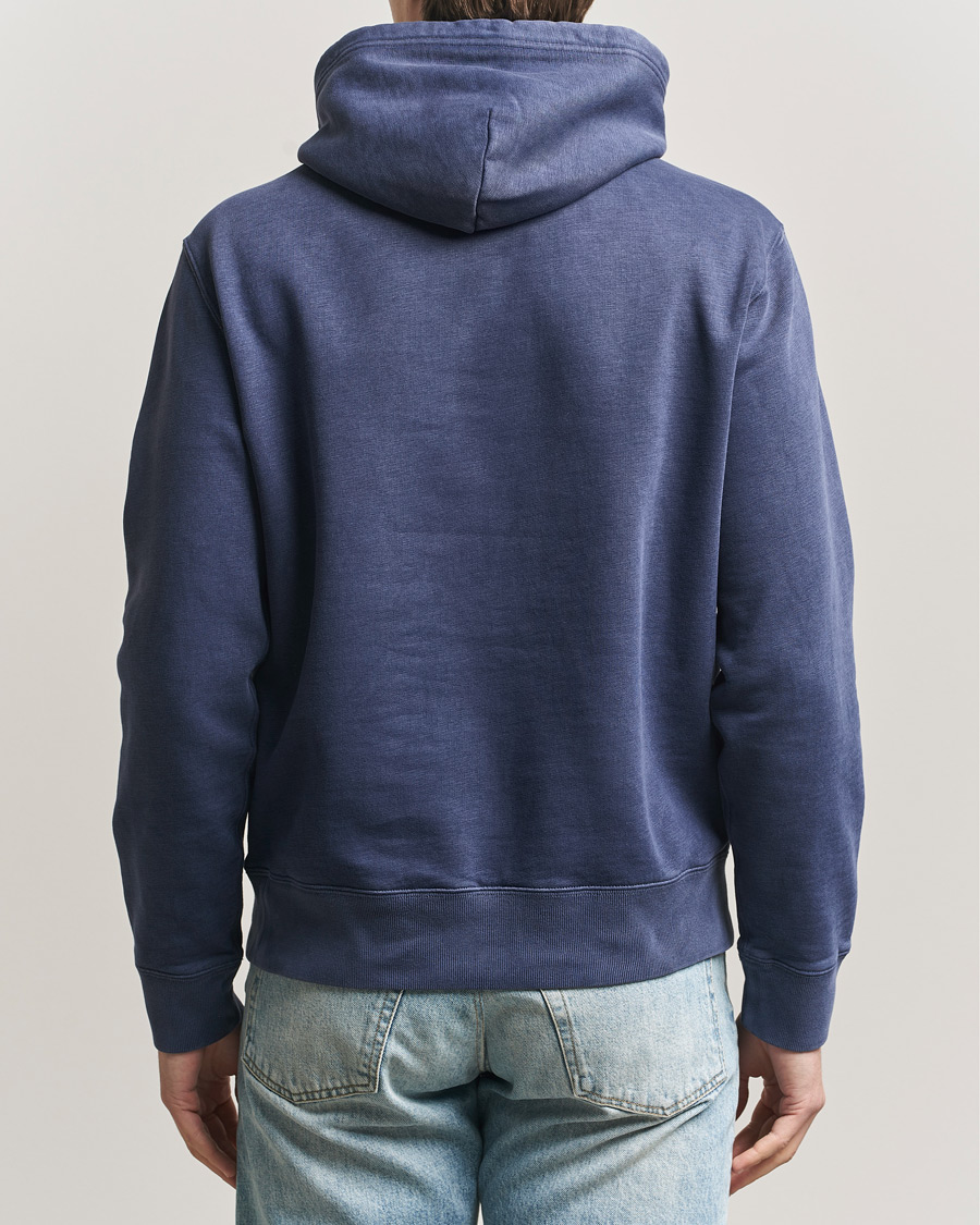 Uomini | Maglieria | Polo Ralph Lauren | Vintage Fleece Logo Hoodie Dark Cobalt