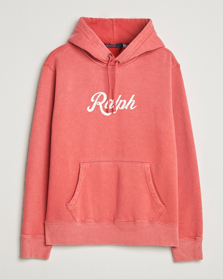Uomini | Maglieria | Polo Ralph Lauren | Vintage Fleece Logo Hoodie Nantucket Red