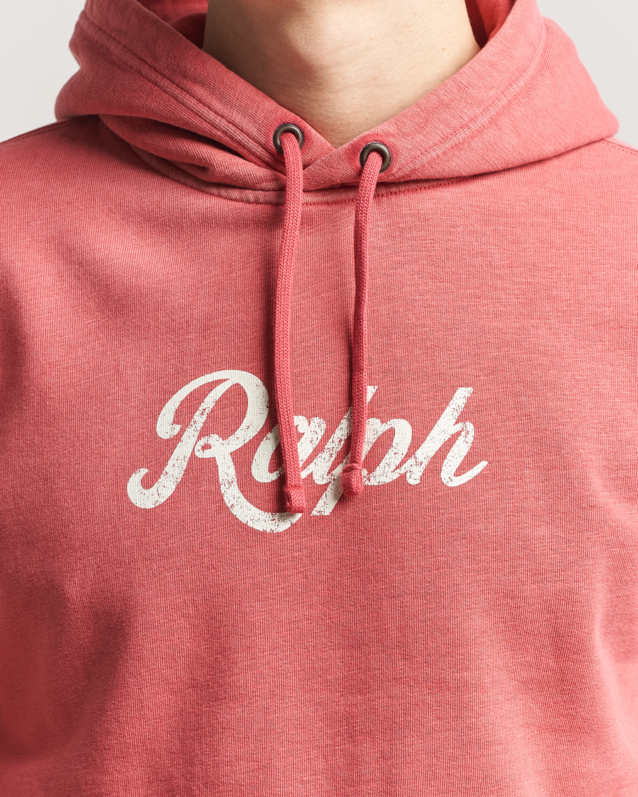 Uomini | Maglieria | Polo Ralph Lauren | Vintage Fleece Logo Hoodie Nantucket Red
