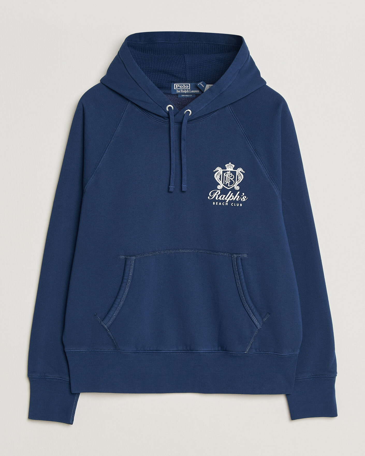 Uomini | Maglieria | Polo Ralph Lauren | Fleece Hoodie Dark Cobalt